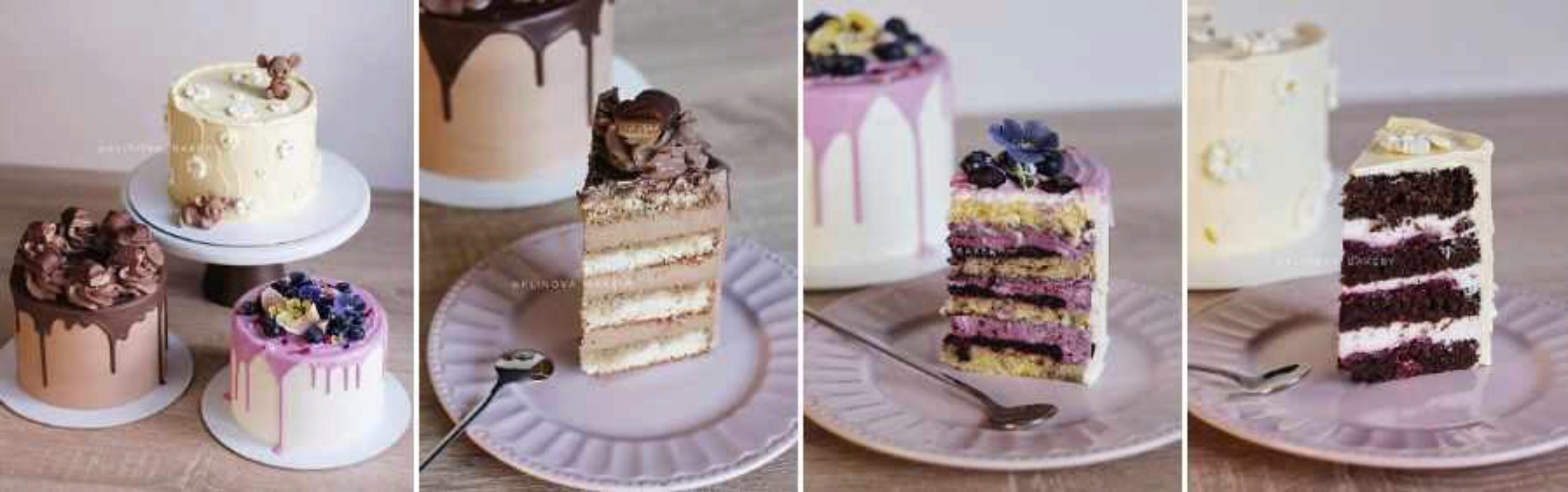 Урок по мини-тортам (Анастасия Конарева) @klinova_bakery