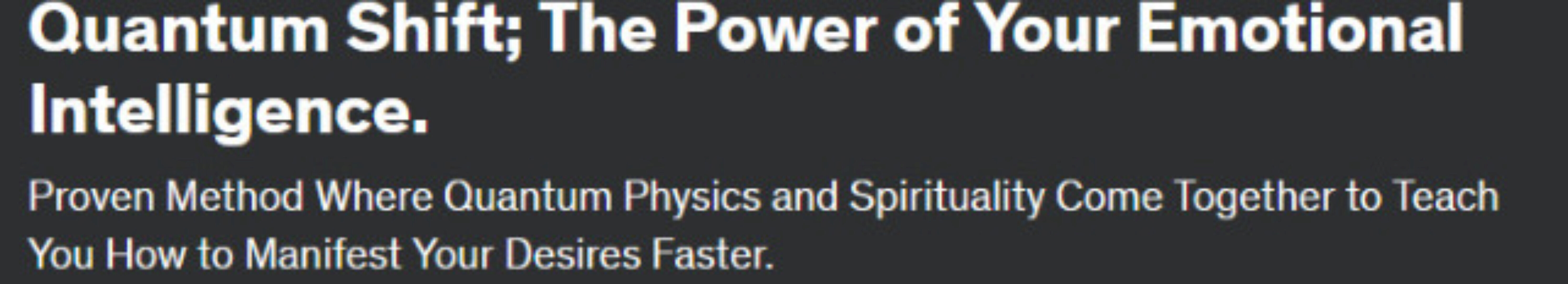 [Udemy] Квантовый сдвиг. Сила вашего эмоционального интеллекта (Q. Rigal)