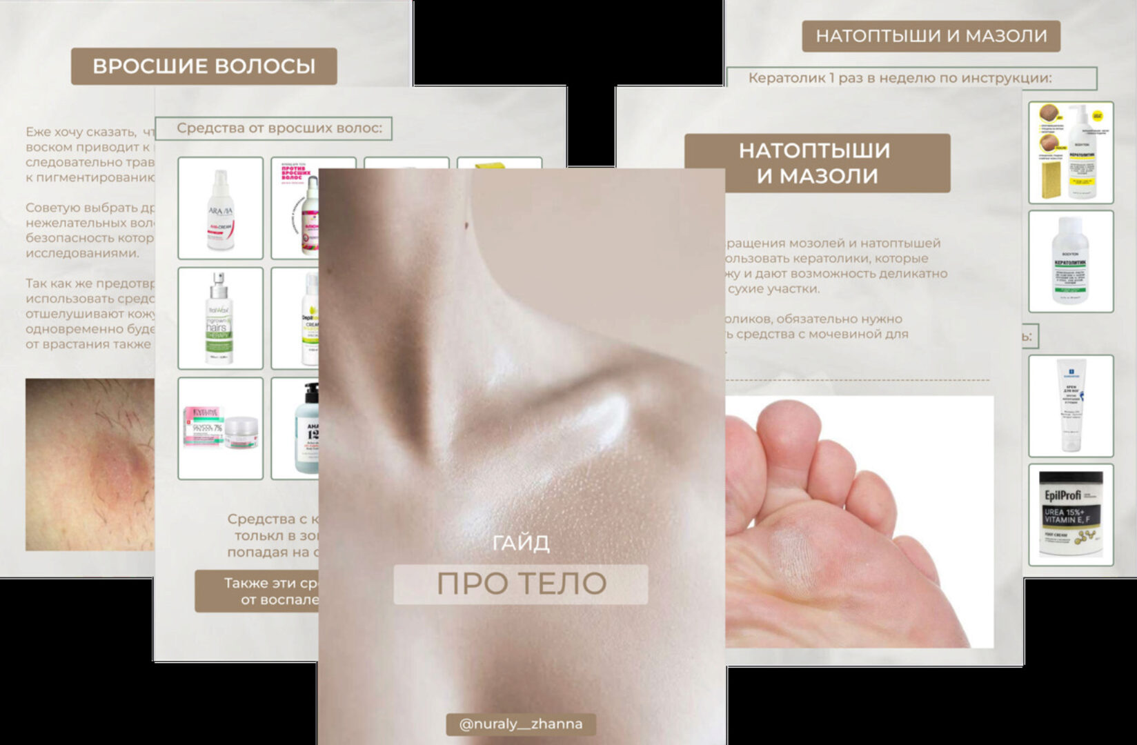 Гайд Про тело (Жанна Нуралы)