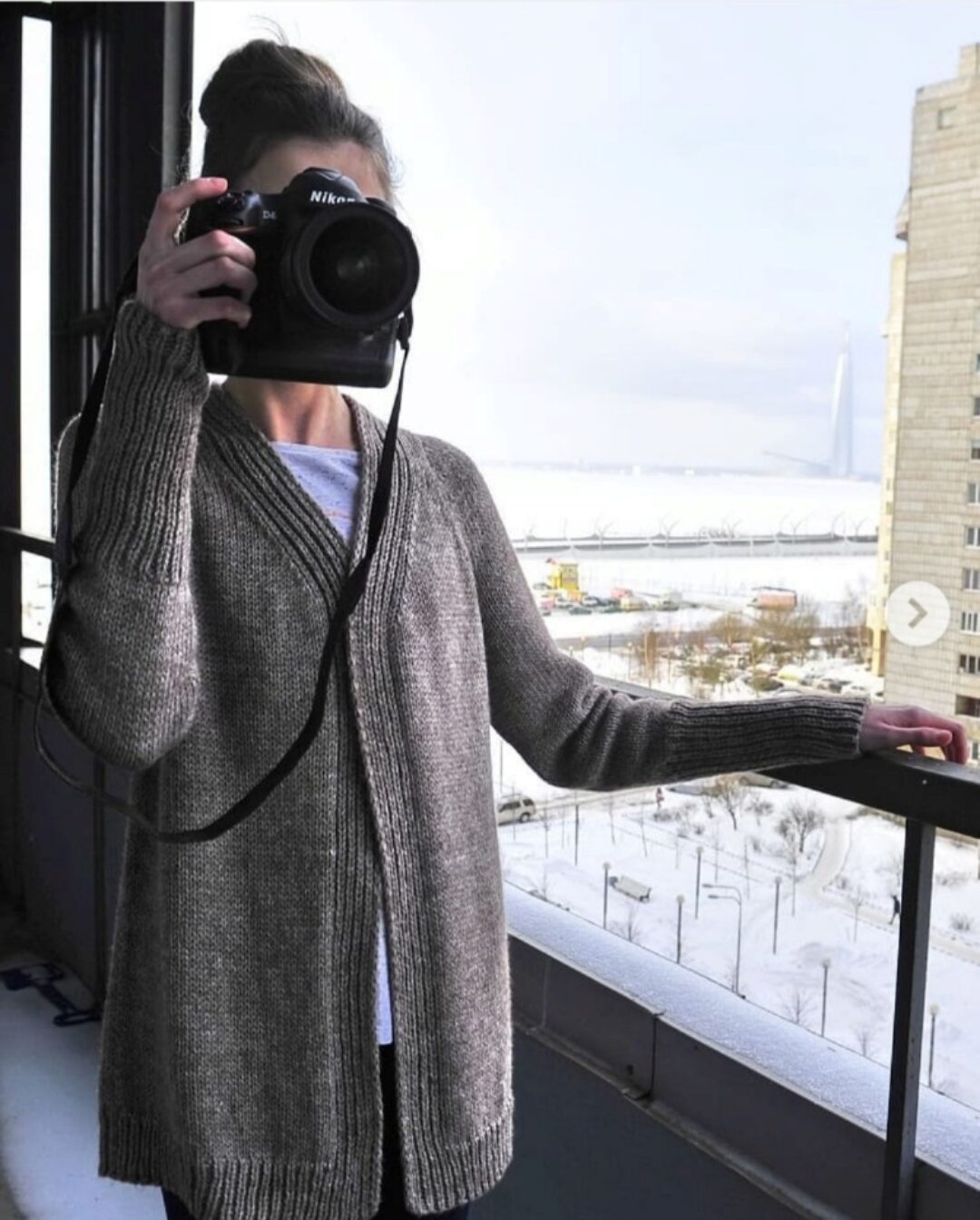 [Машинное вязание] Кардиган-оверсайз «Raton» (Julia ya)