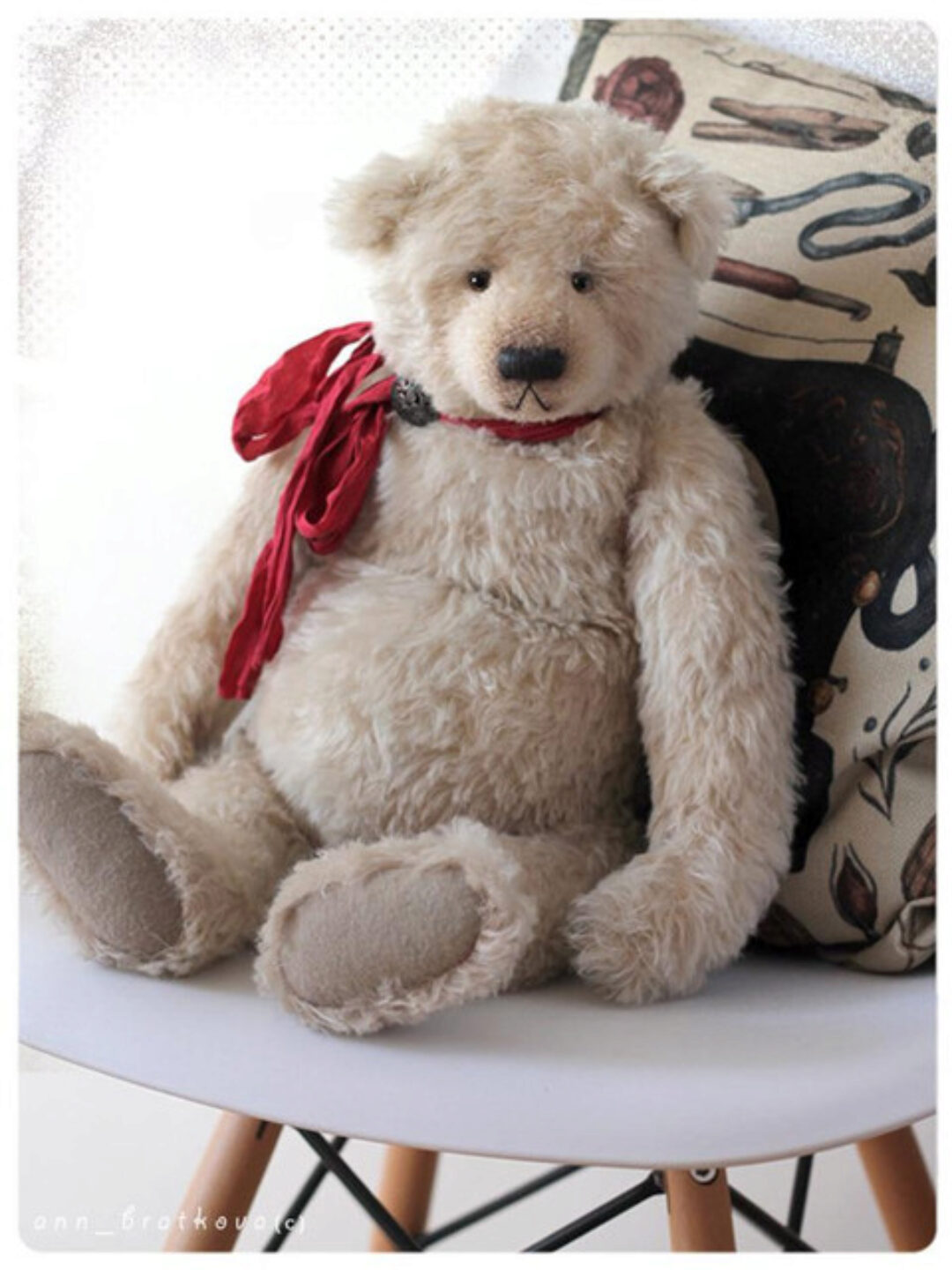 Выкройка мишки тедди 45 см (Анна Браткова)