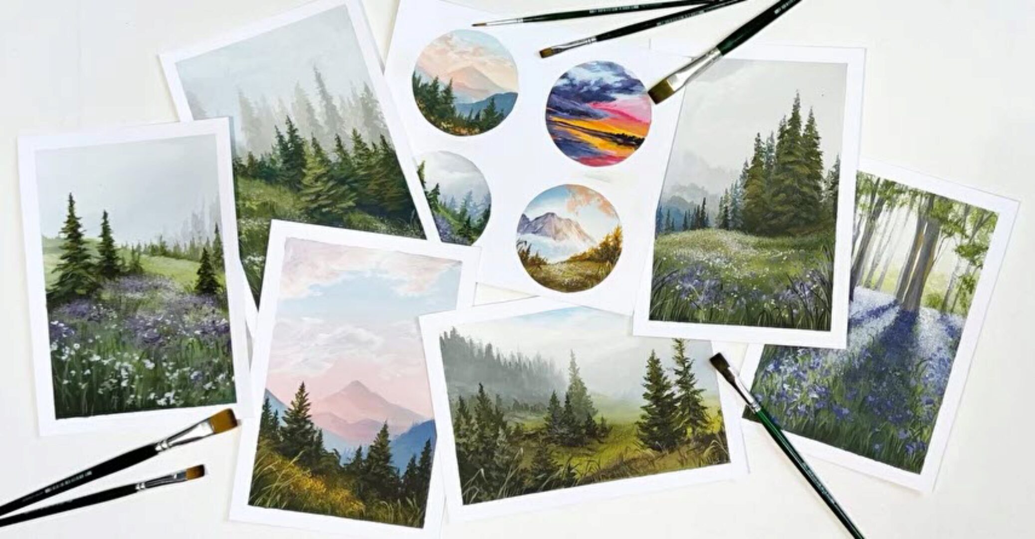 [Art box studio] Лесочек. Акрил