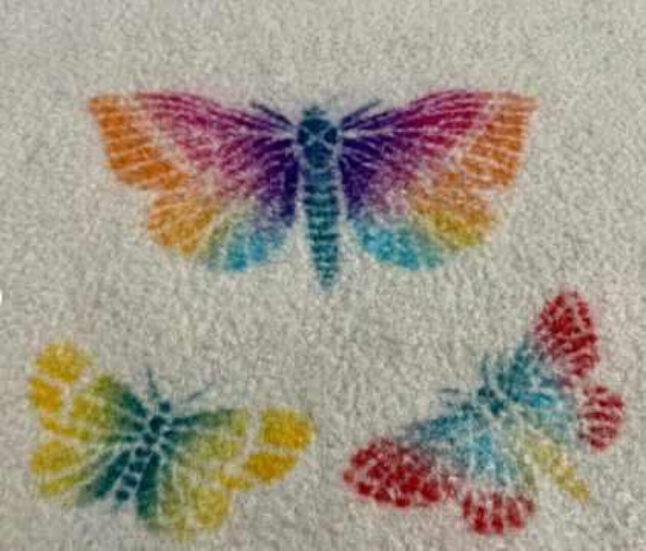 Видео МК технология Волоконная аэрография и напыление (Юлия Хабарова)