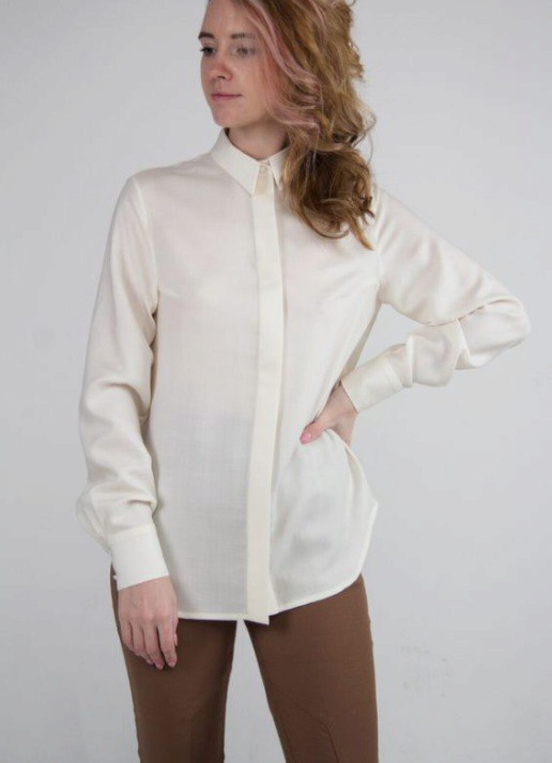 [Studio.Yusupova] Блузка Katherine H. Размер 42-52. Рост 168-172 (Кристина Юсупова)