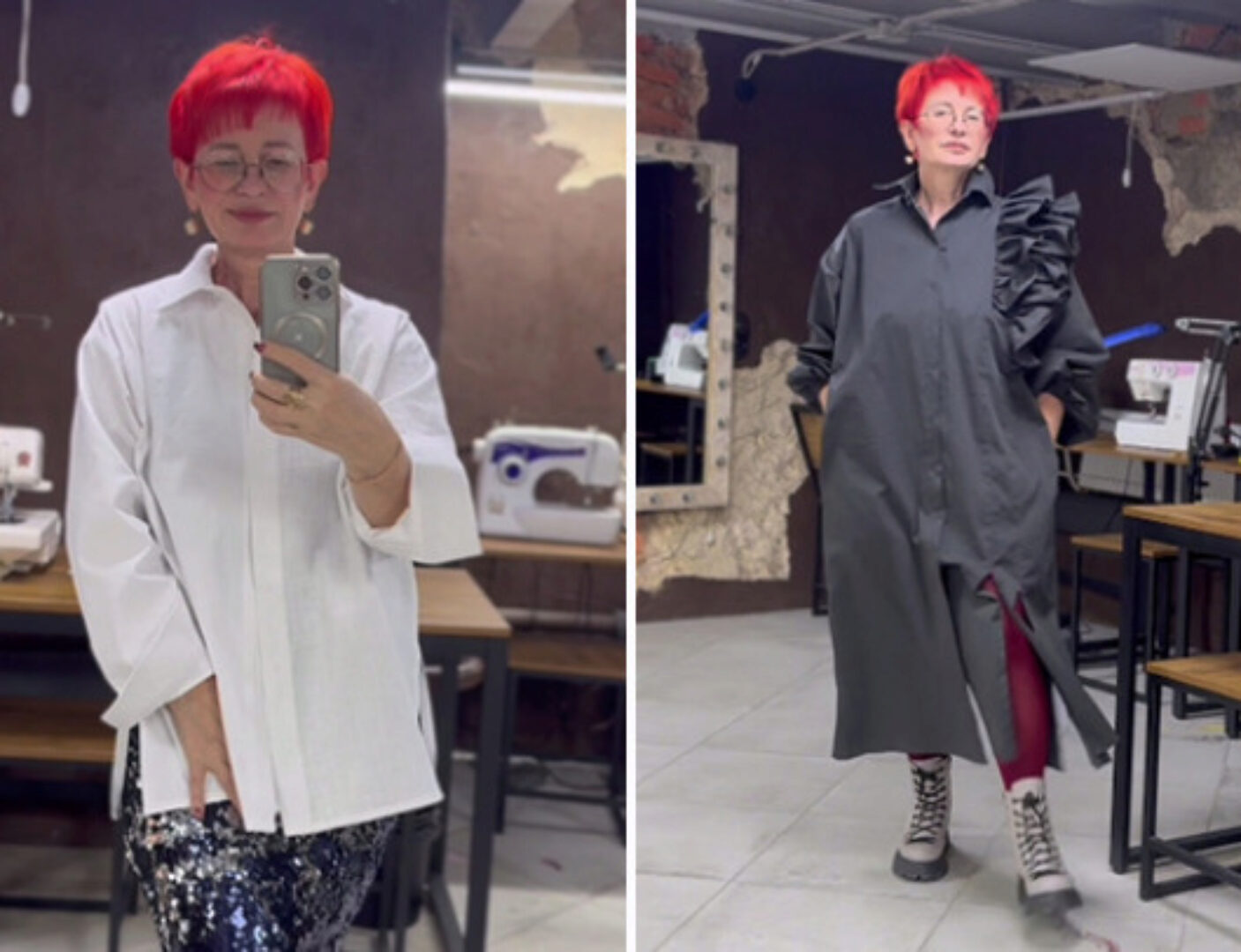 [Osoba-school] Классическая рубашка + Рубашка-платье (Ольга Салопчук)