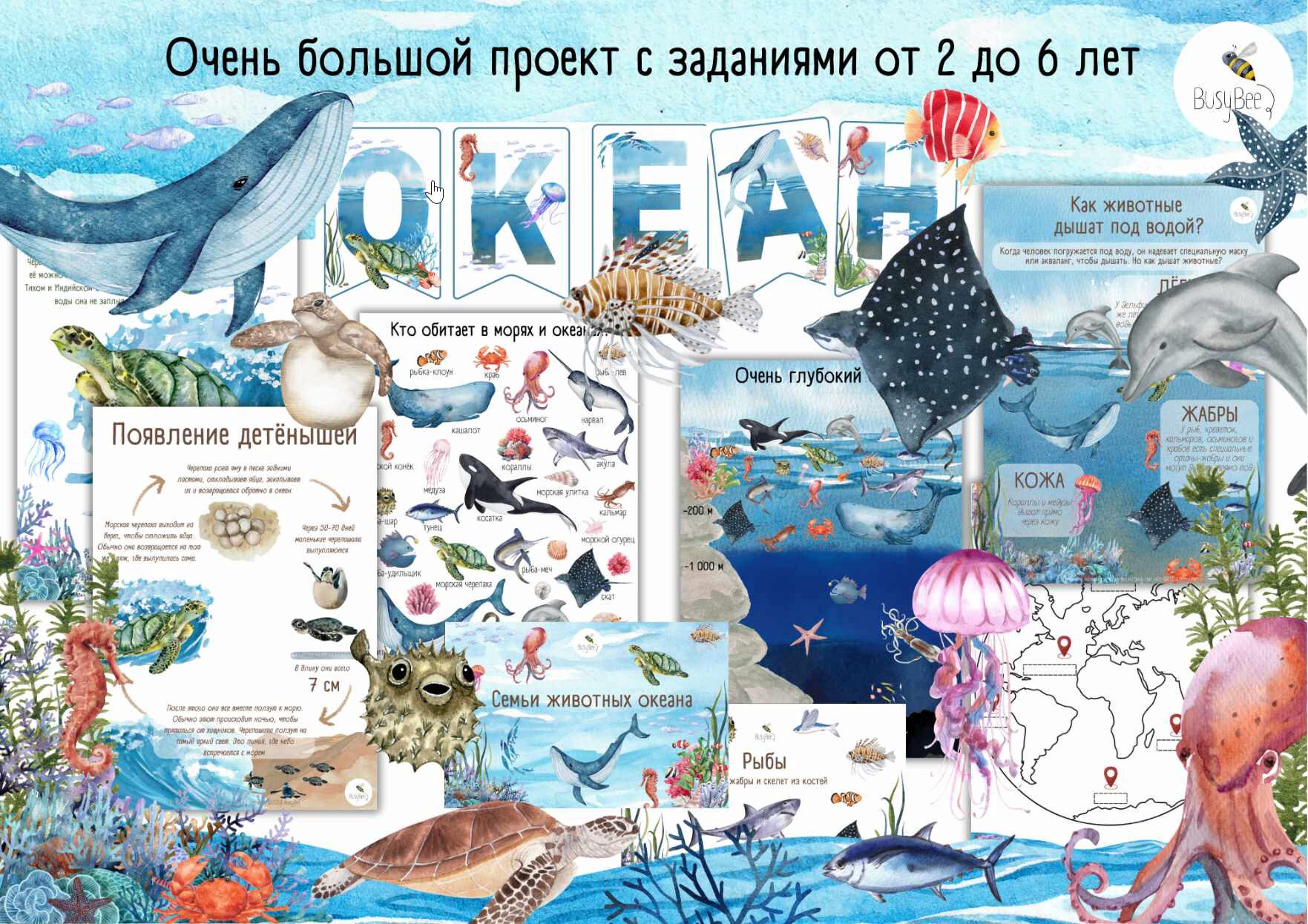[busy-bee] Большой проект Океан (Елена Самсонова)