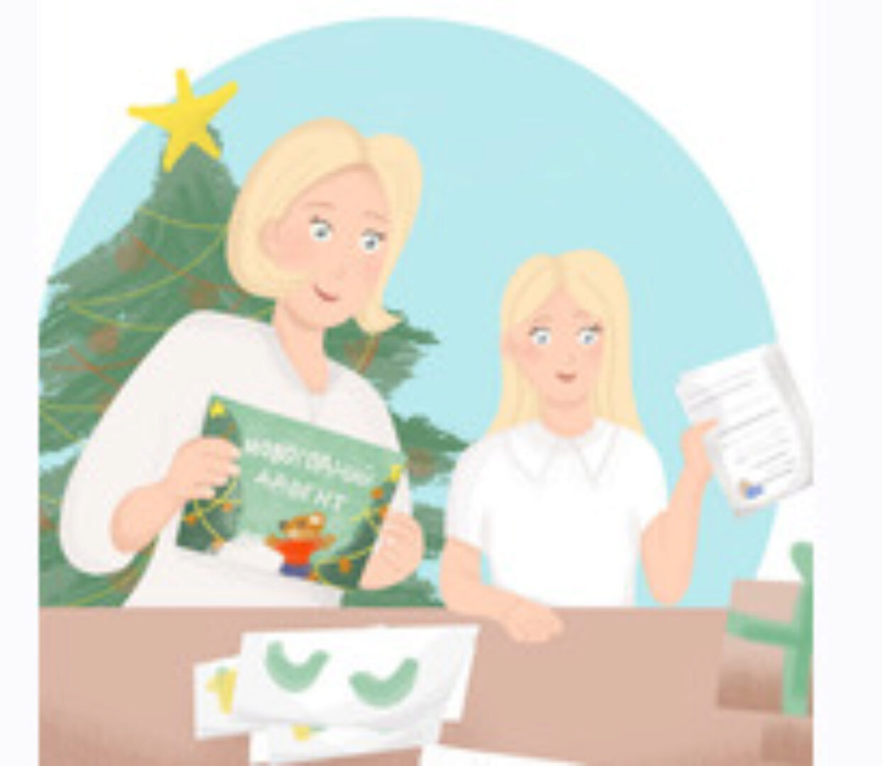 Марафон Новогодний адвент 2022-2023 для детей 2+ (Анна Куприянова)