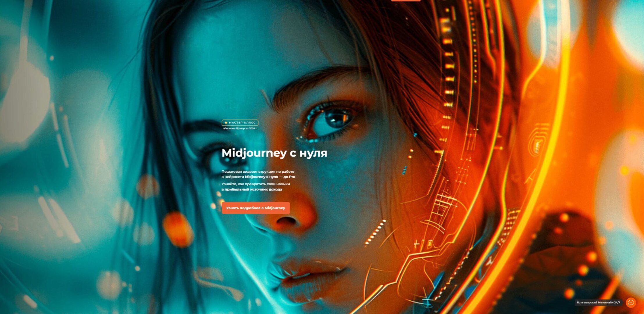 Midjourney с нуля. Тариф Старт. 2024 (Оксана Решетнёва)