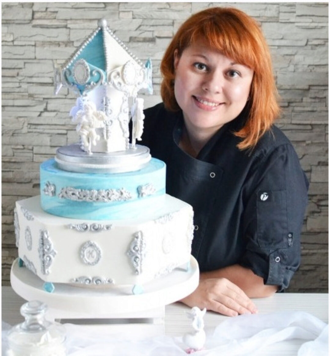 [Кондитерка] Онлайн курс многоярусный торт «Карусель» (Надежда Ермолович)