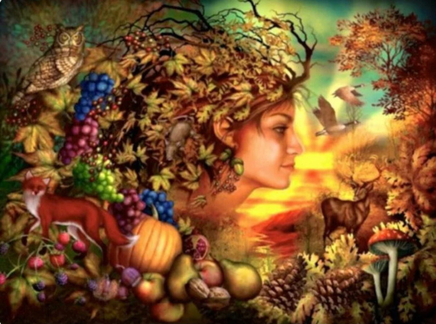 Праздники года. Колесо года - Мабон! Осеннее Равноденствие 2014 (Лариса Кузнецова-Фетисова)