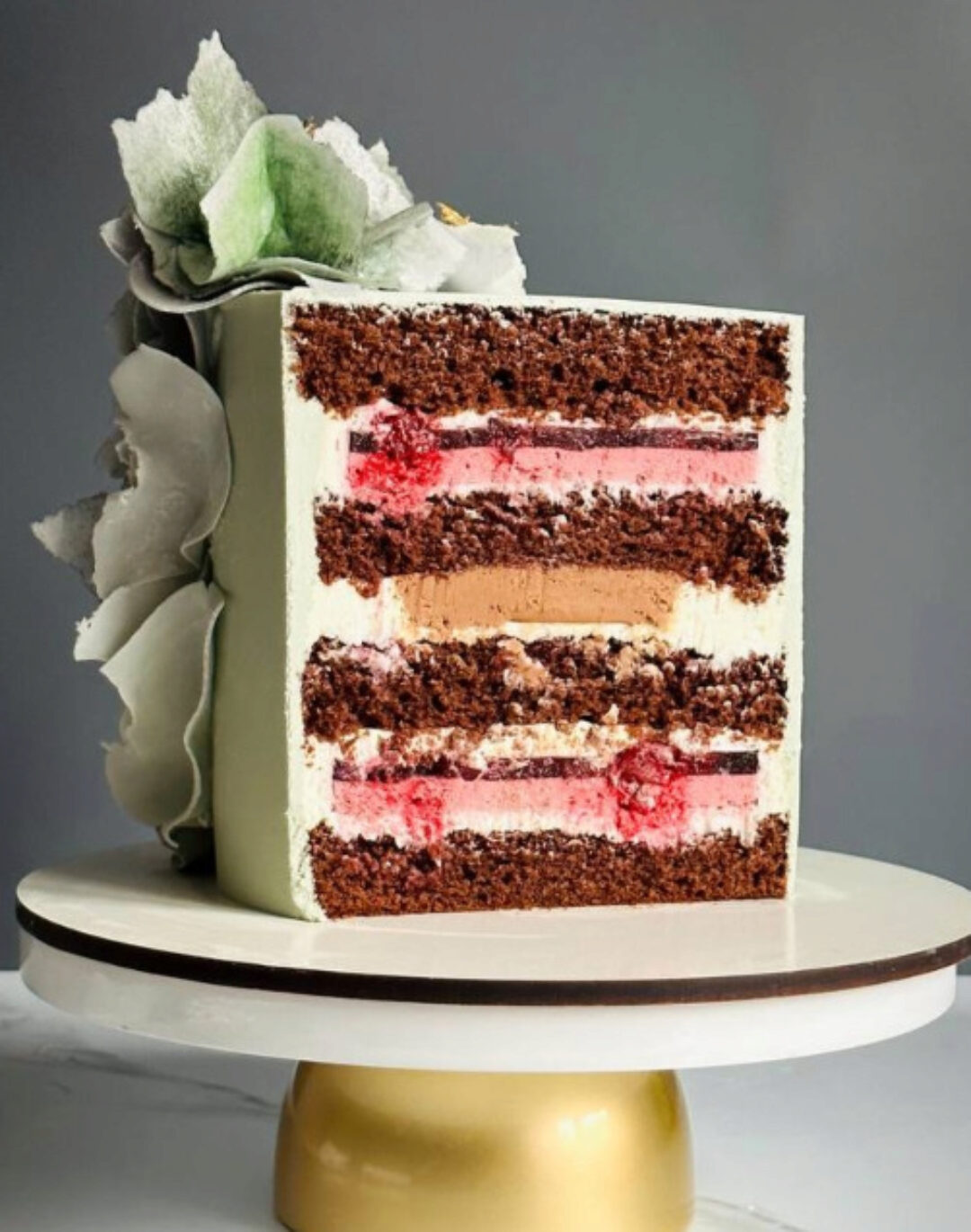 [Ninelli Cake School] Торт Double Cherry (Нина Рыжакова)