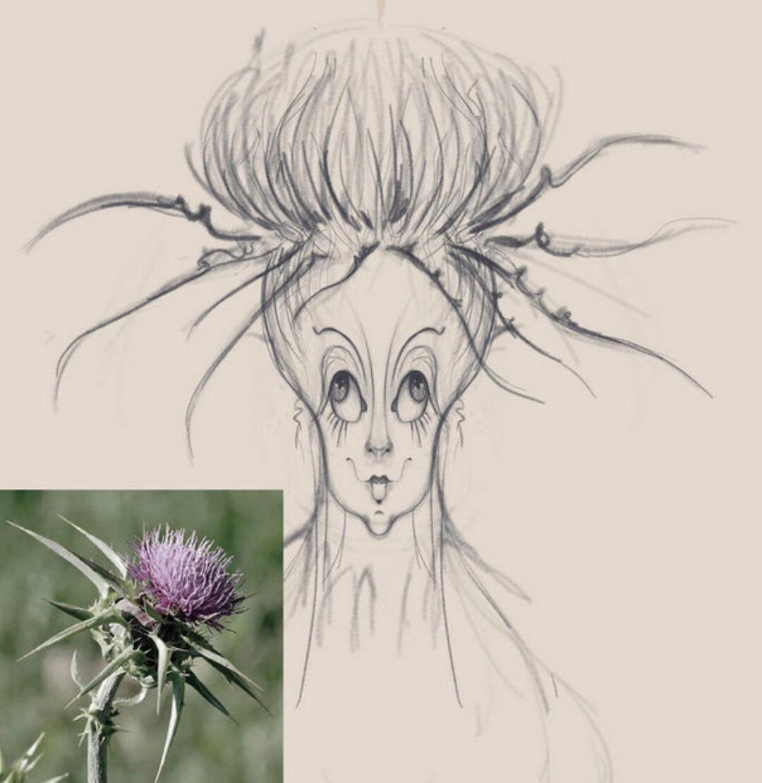 [Школа текстильной куклы] Мадам Расторопша (Мадам Чертополох) (Анастасия Голенева)