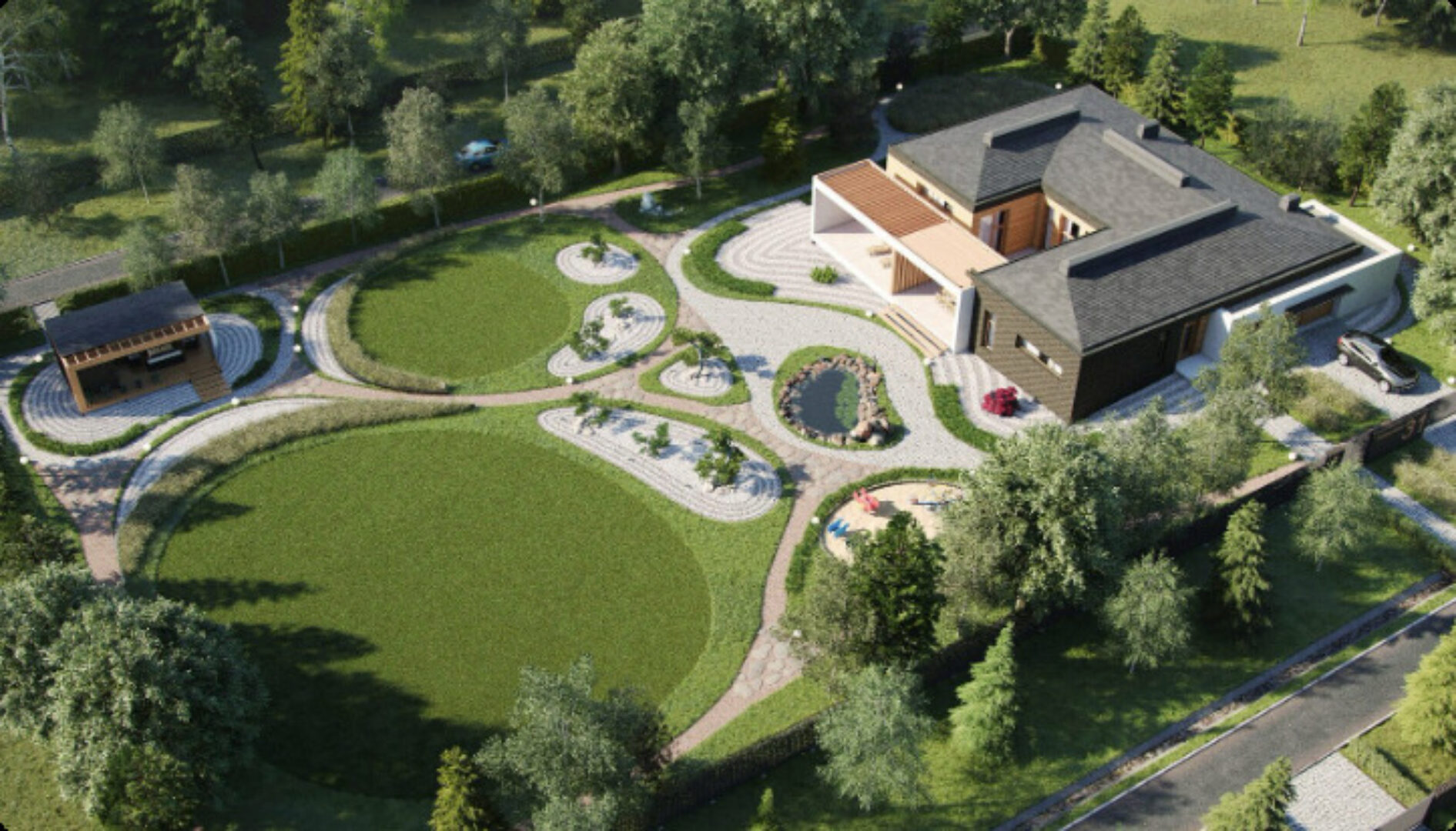 Планирование участка для загородного дома. Тариф Самостоятельный (Виталий Злобин)