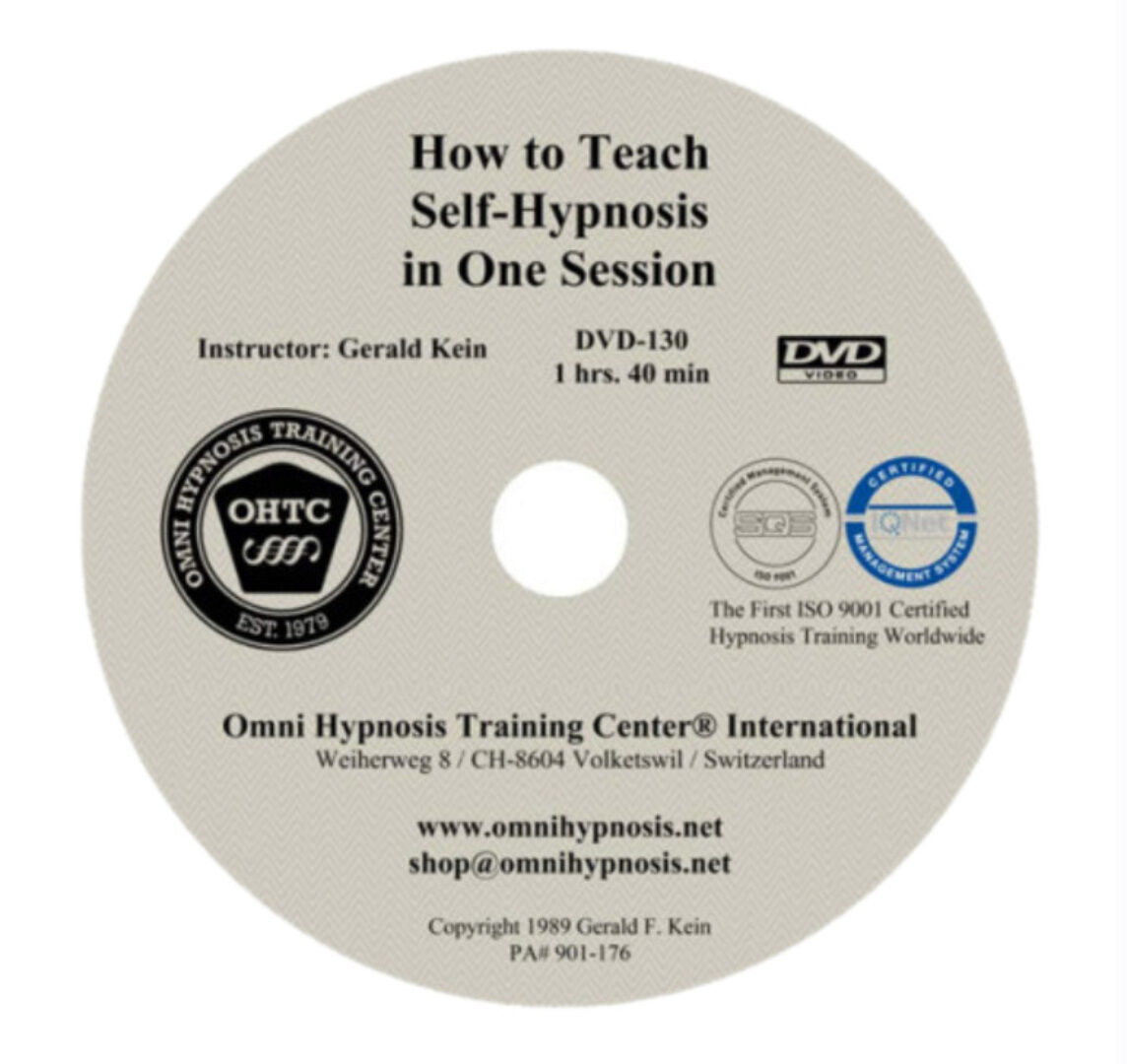 DL130. Обучение самогипнозу за один сеанс. Teaching Self Hypnosis In One Session ( Джеральд Кейн)