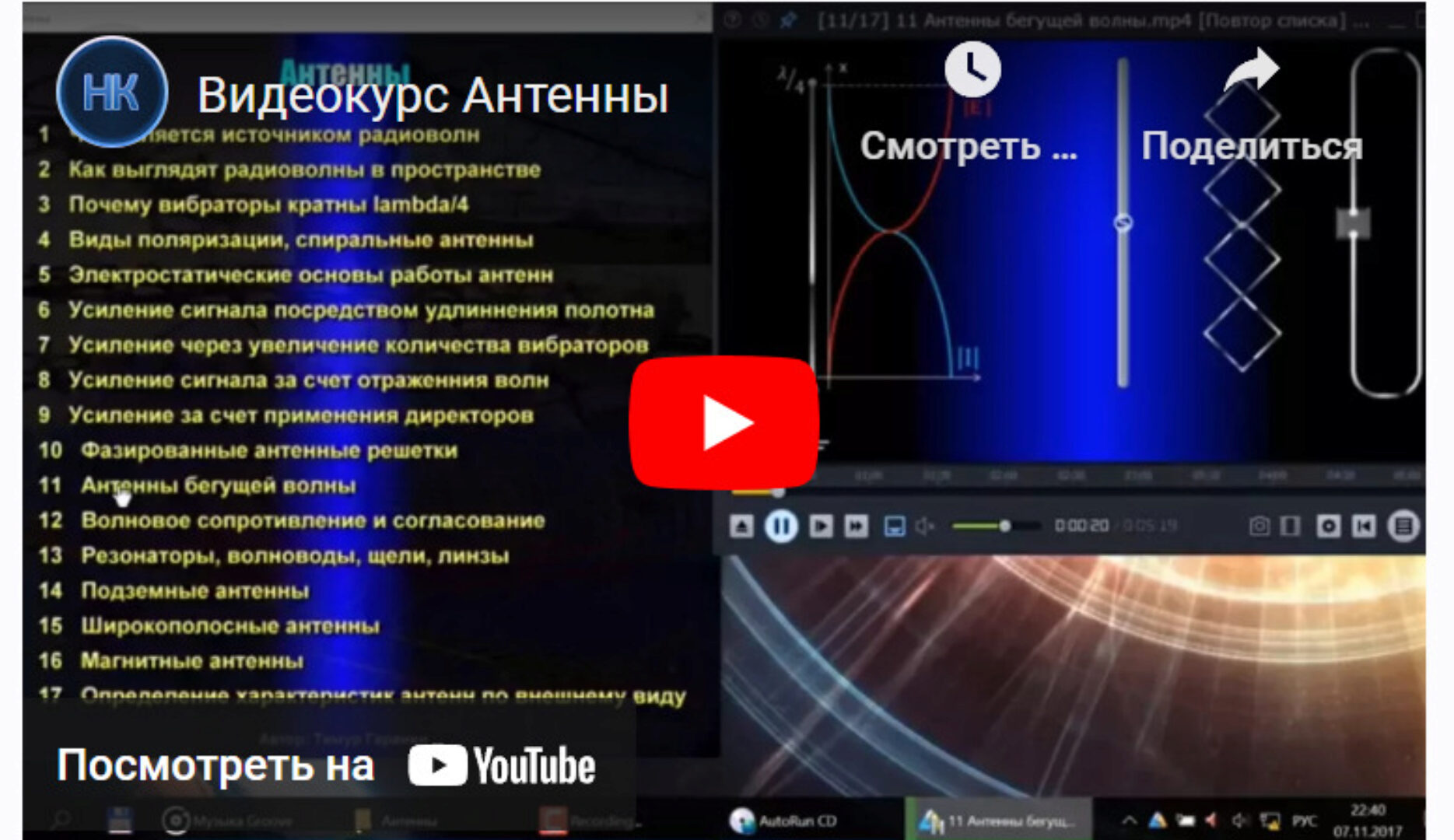 Видеокурс Антенны (Тимур Гаранин)