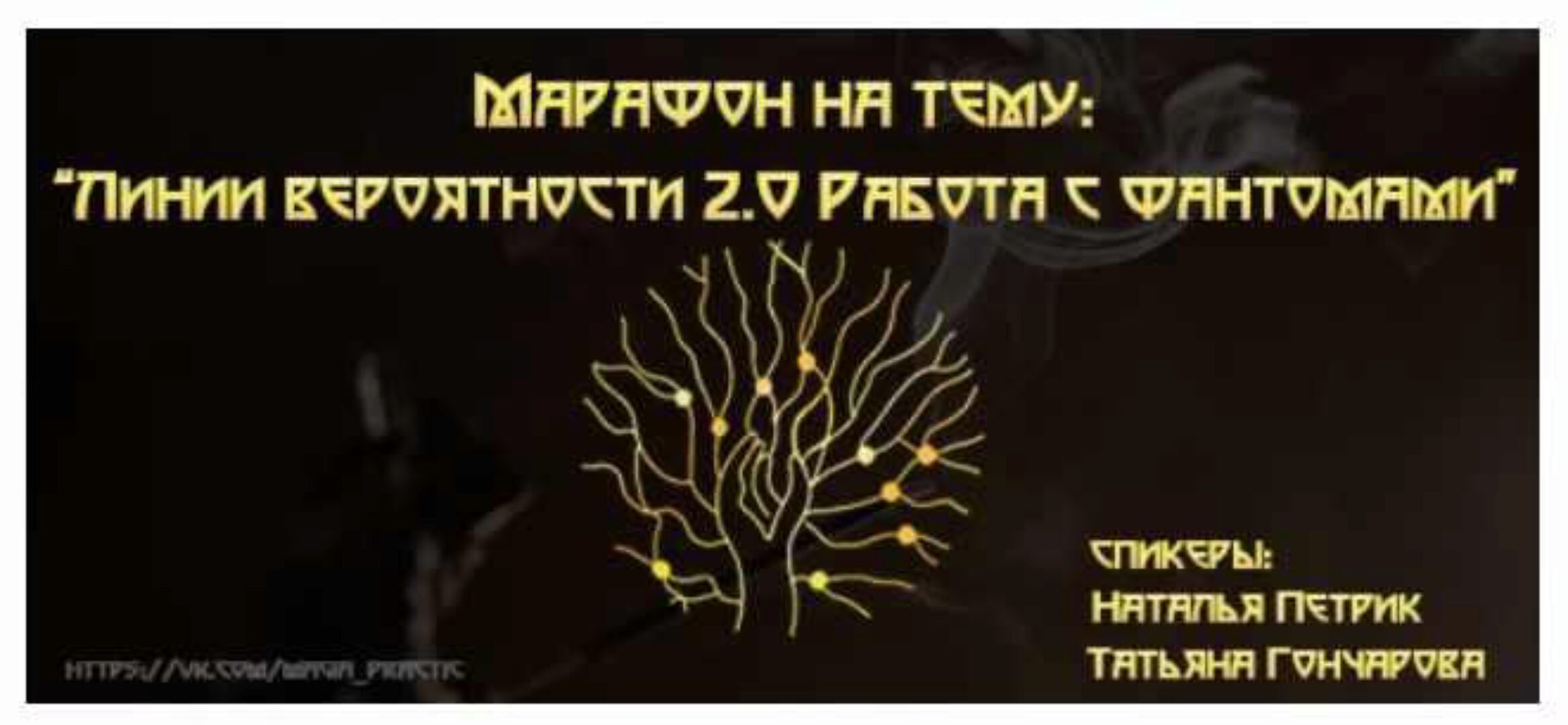 Марафон по линиям вероятности версия 2.0. Работа с фантомами (Наталья Петрик, Татьяна Гончарова)