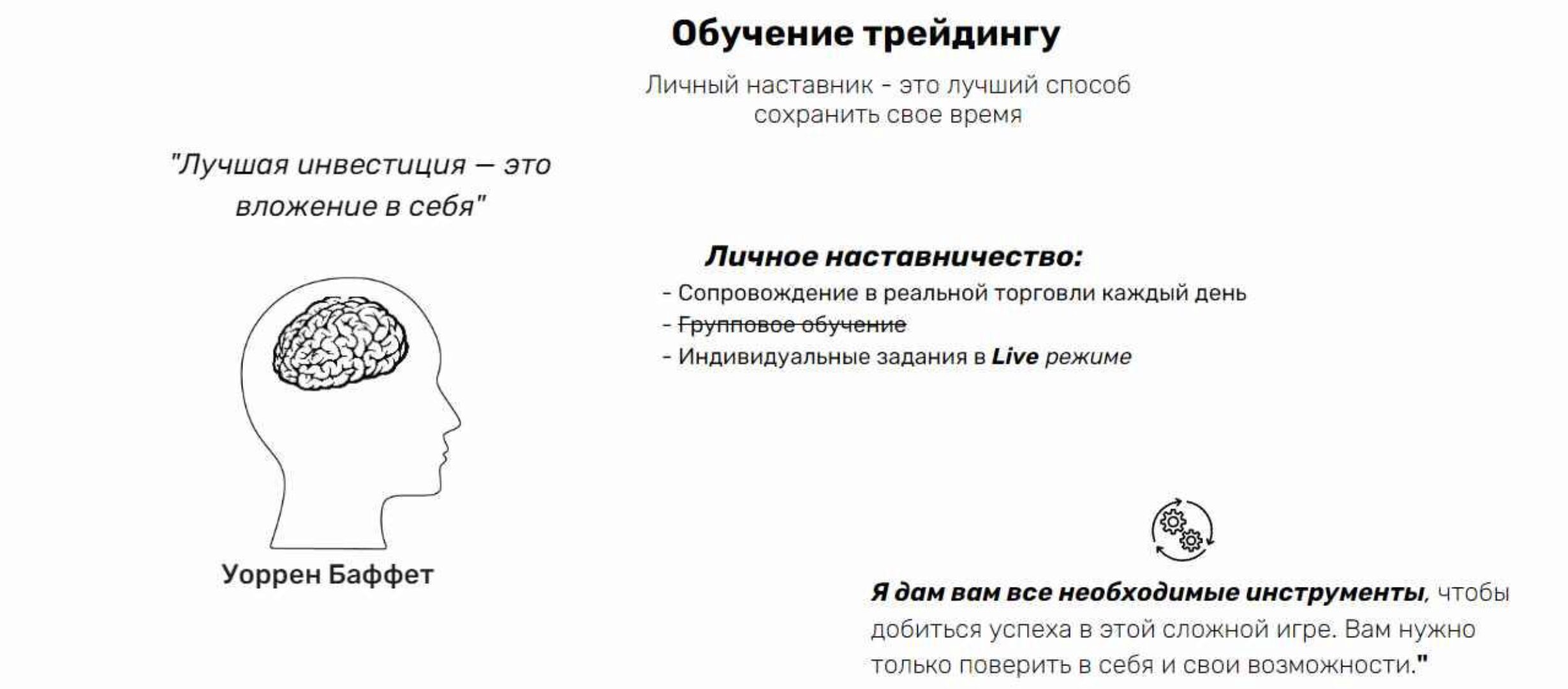 [leaguesm] Обучение трейдингу. Тариф Индивидуальное наставничество