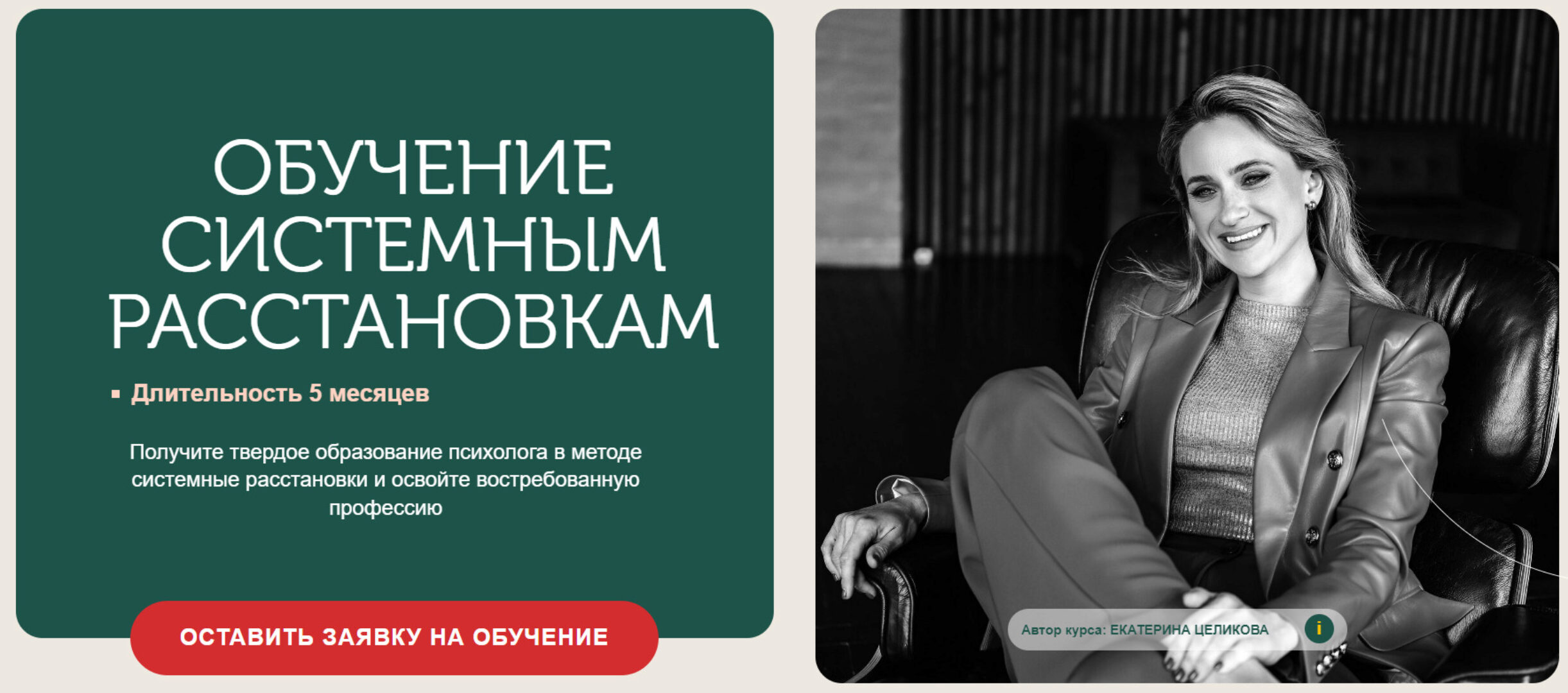 Семейные расстановки 2-й поток. Тариф Специалист (Екатерина Целикова)