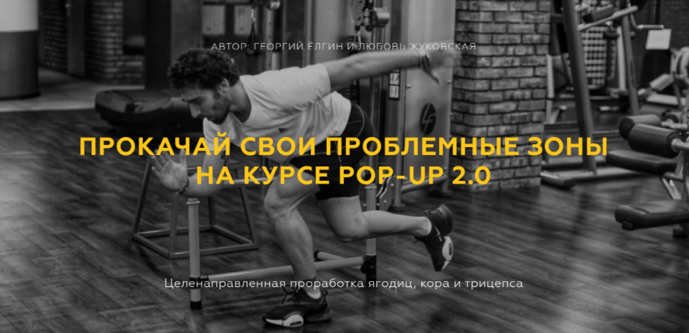 Прокачай свои проблемные зоны на курсе pop-up 2.0. Тариф Премиум (Георгий Ёлгин, Любовь Жуковская)