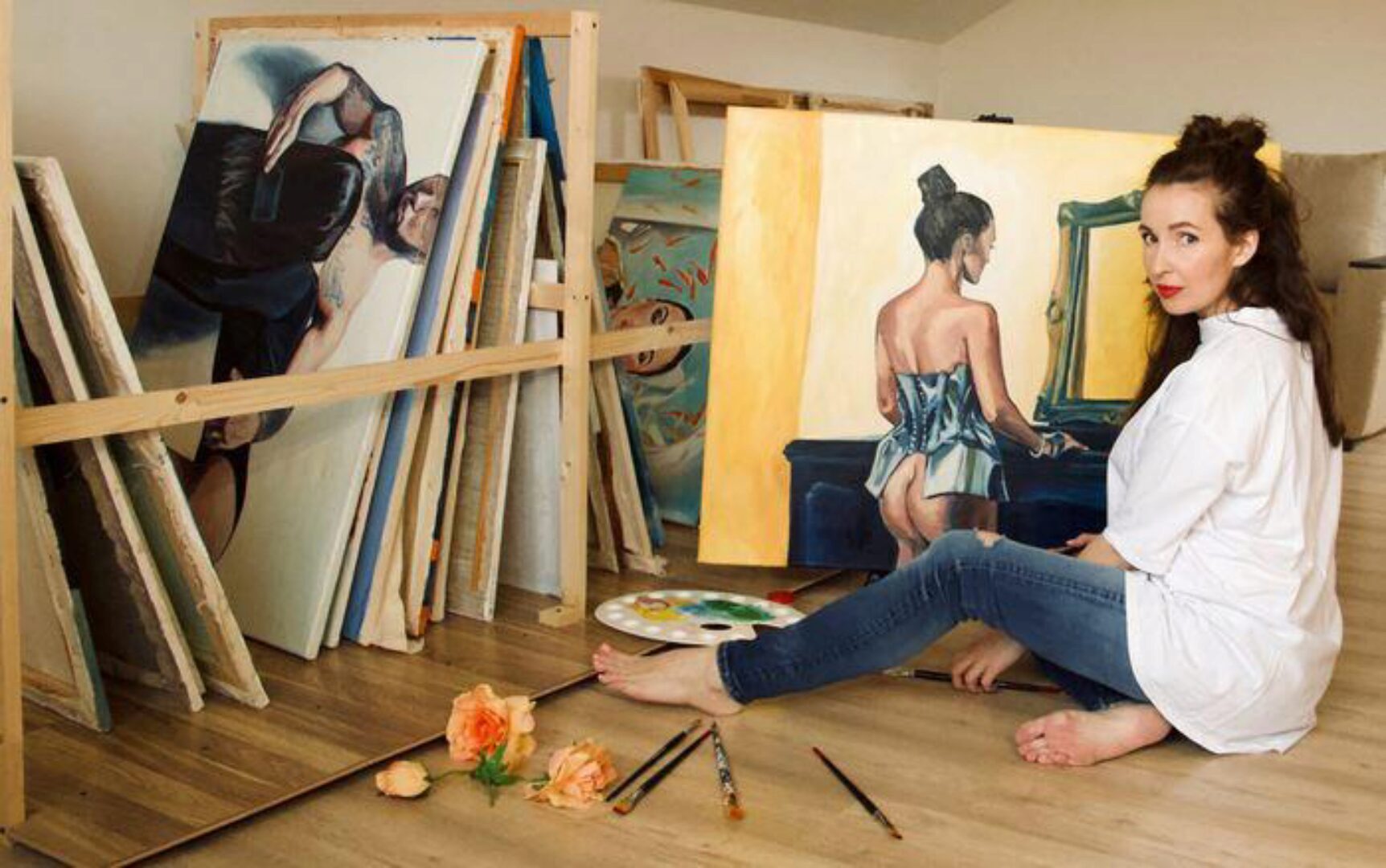 Упаковка и доставка картин за границу (Саша Робинсон)