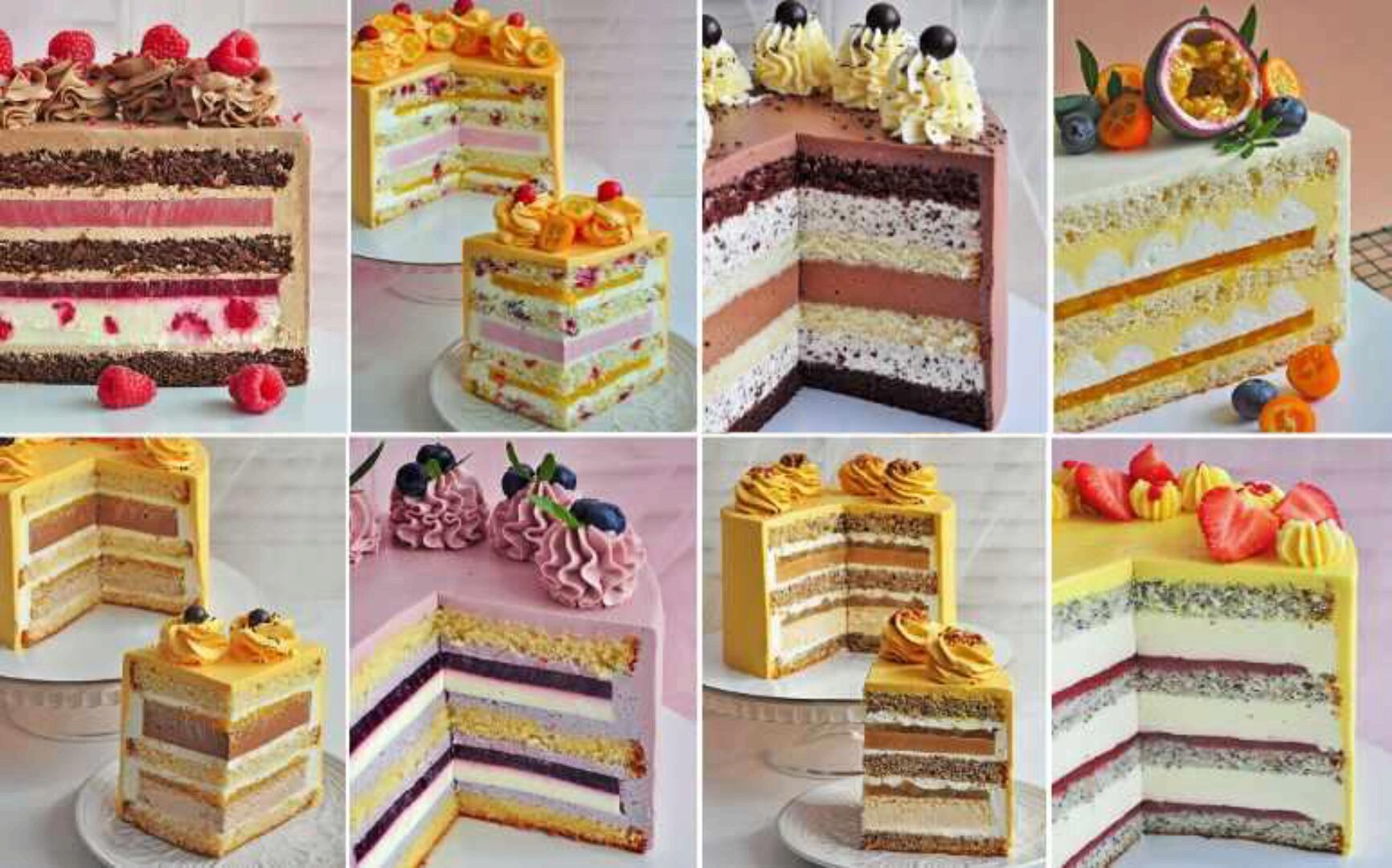 Сборник бисквитных тортов №4 (Кристина Лоншакова) @cakeberry_33