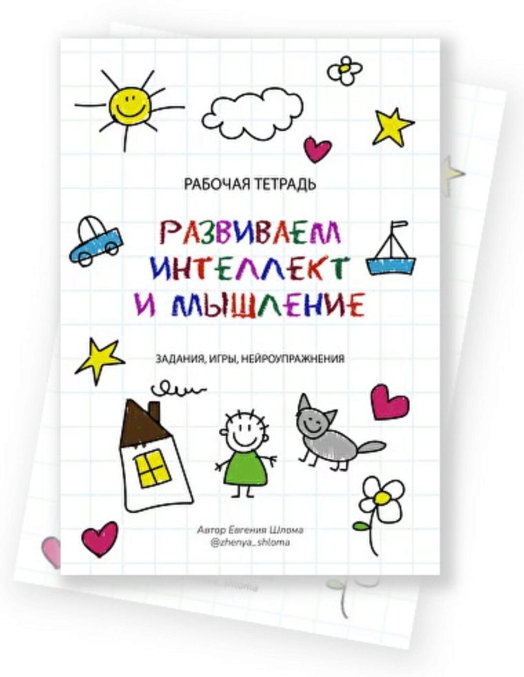 Рабочая тетрадь. Развиваем интеллект и мышление. Задания, игры, нейроупражнения (Евгения Шлома)