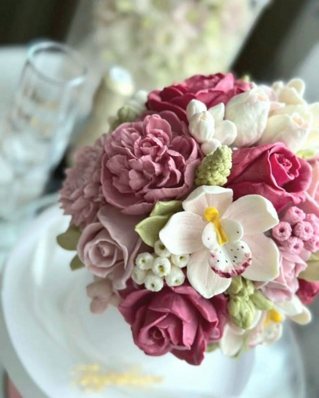 Премиальные зефирные цветы в молдах (Ляйсан Казыргалина)