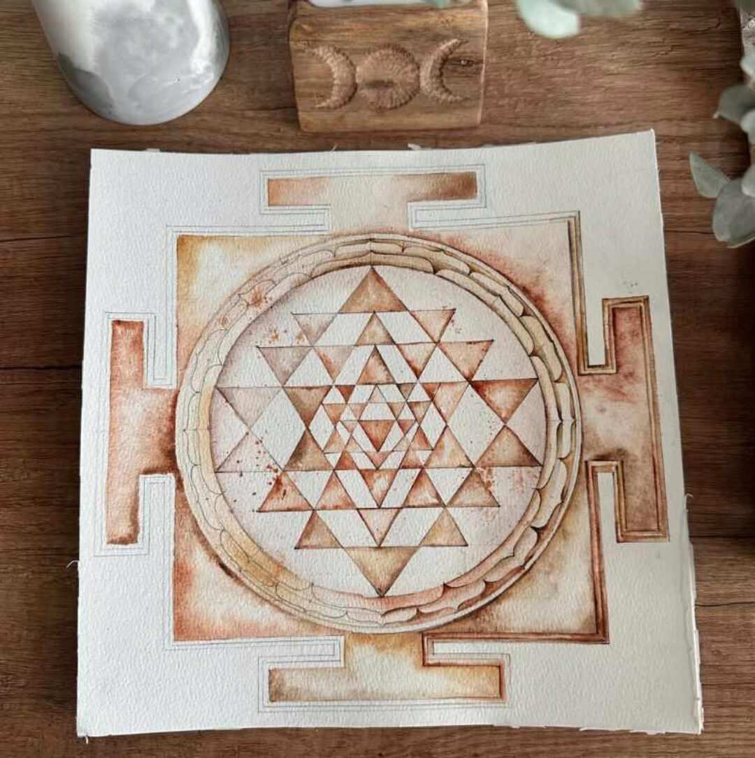 [mandala_lovestore] Шри Янтра (Татьяна Потехина)