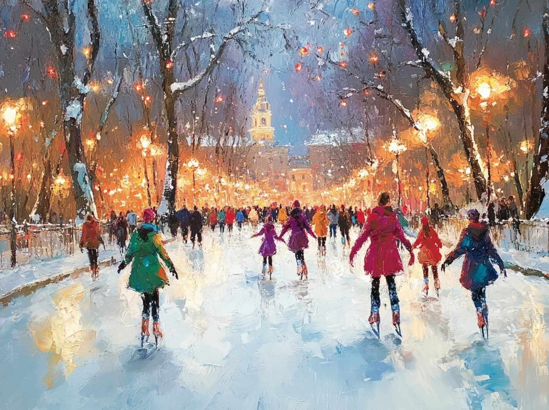 [ZartSchool] Новогодний календарь. Каток. Январь 2025 (Татьяна Зубова)