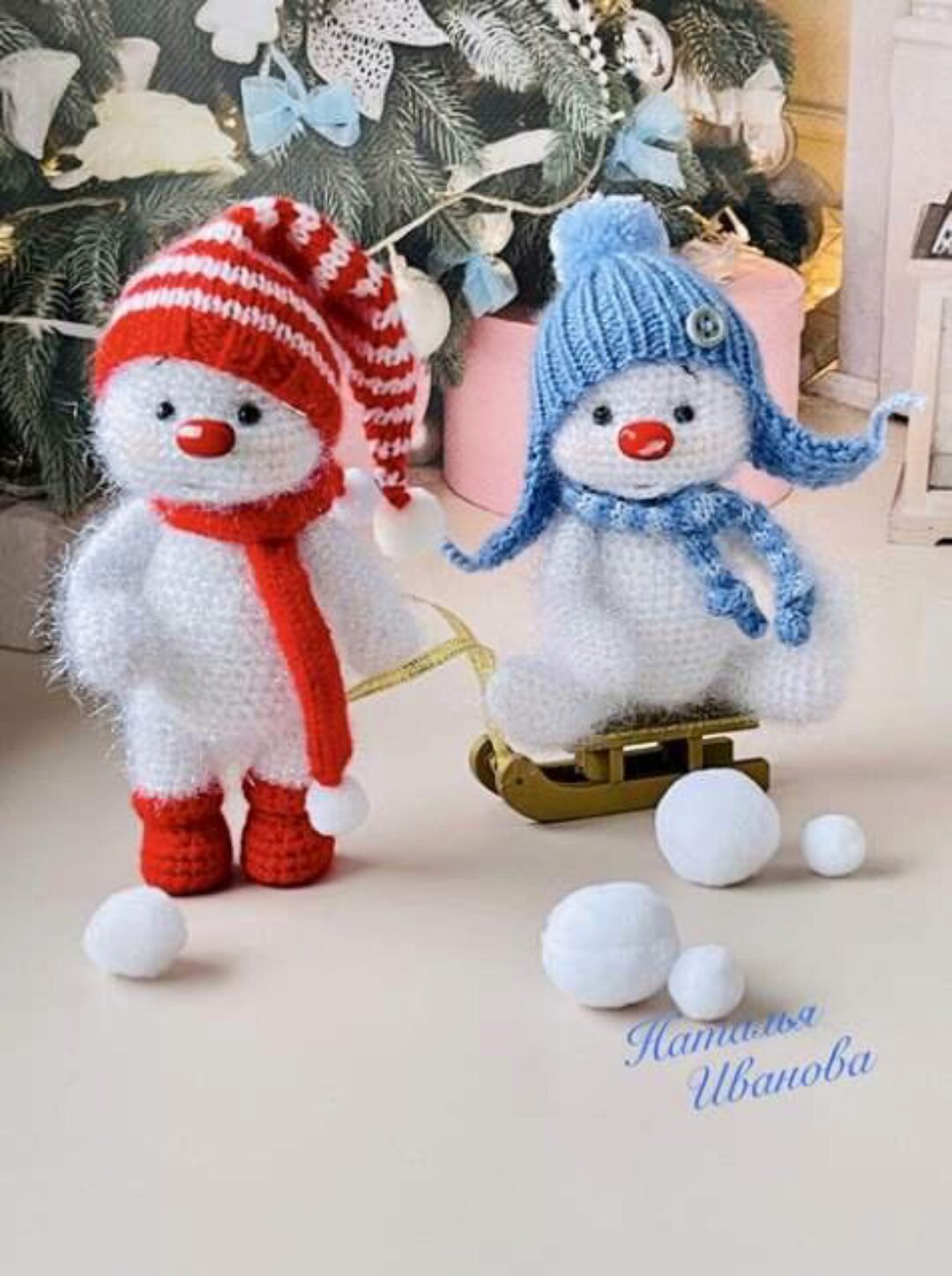 Малыши Снеговички (Наталья Иванова)