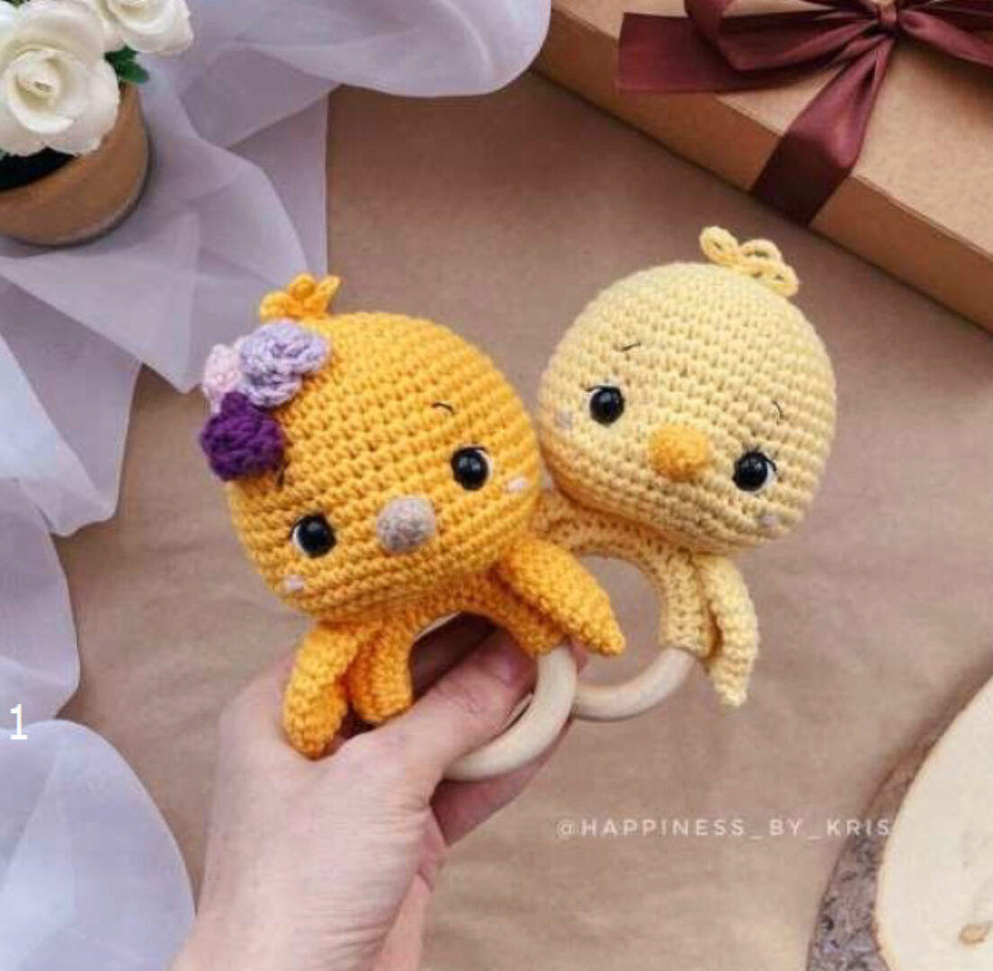 [Happiness By Kris] Погремушка Цыпа (Кристина Лысова)