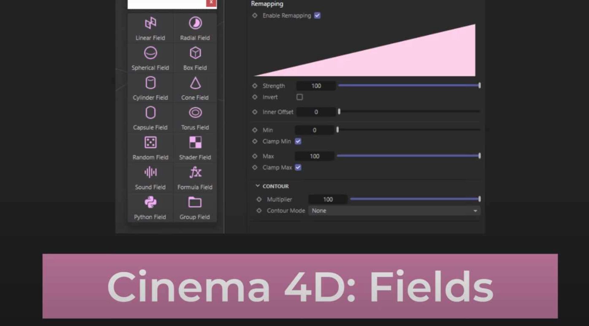 Cinema 4D: Поля (Fields) (Алексей Брин)