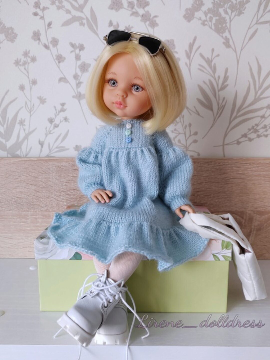 [Lirene's dolls] Платье Сьюзи для кукол Паола Рейна 32-34 см (Lirene Dolldress)