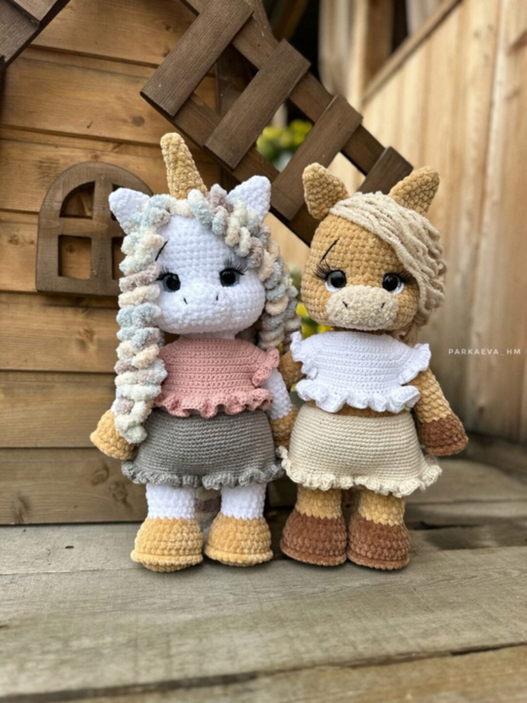 Лошадка и Единорожка (Анастасия Паркаева)