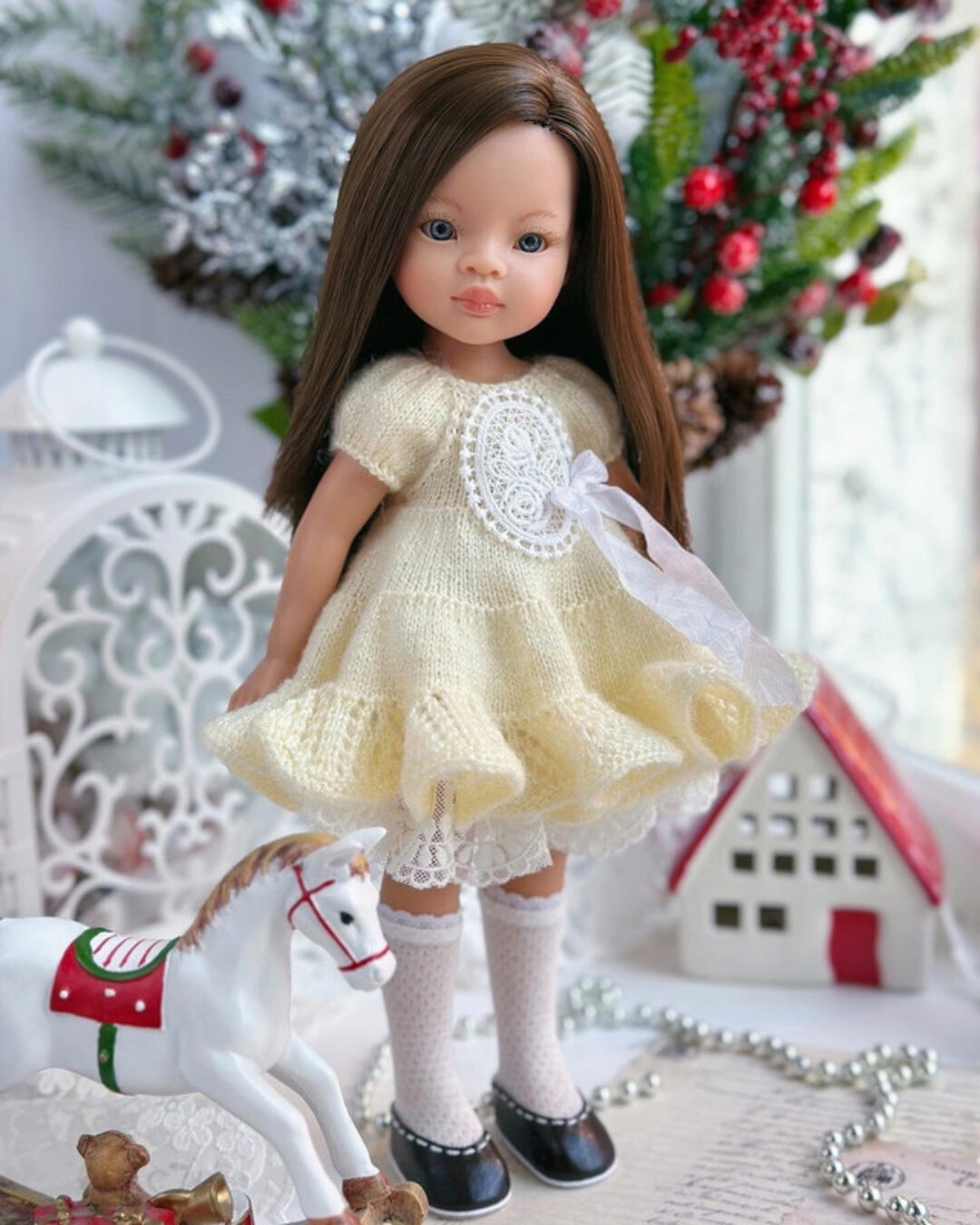 Платье Софи для кукол Паола Рейна (Виктория Зинченко)