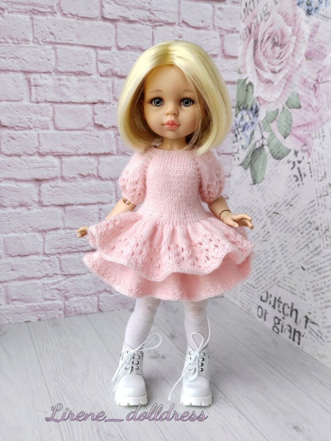 [Lirene's dolls] Платье Ванесса для кукол Паола Рейна 32-34 см (Lirene Dolldress)