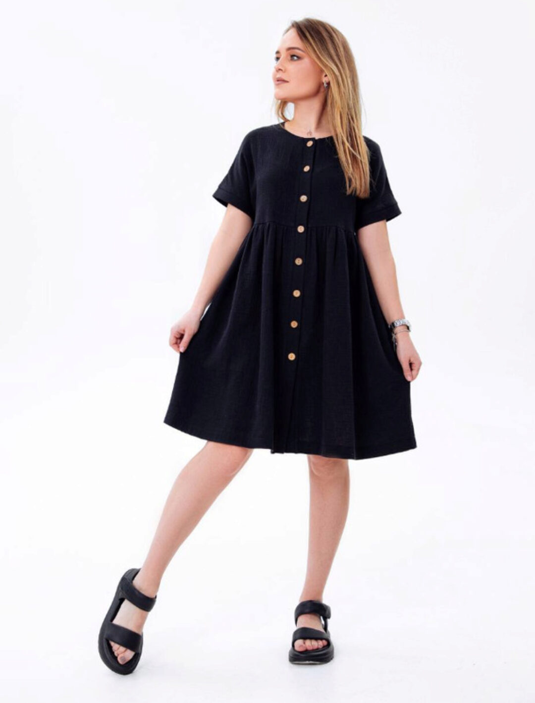 Платье Муслин 2.0. Размер 38-60. Рост 158-176 (Элина Патыкова)