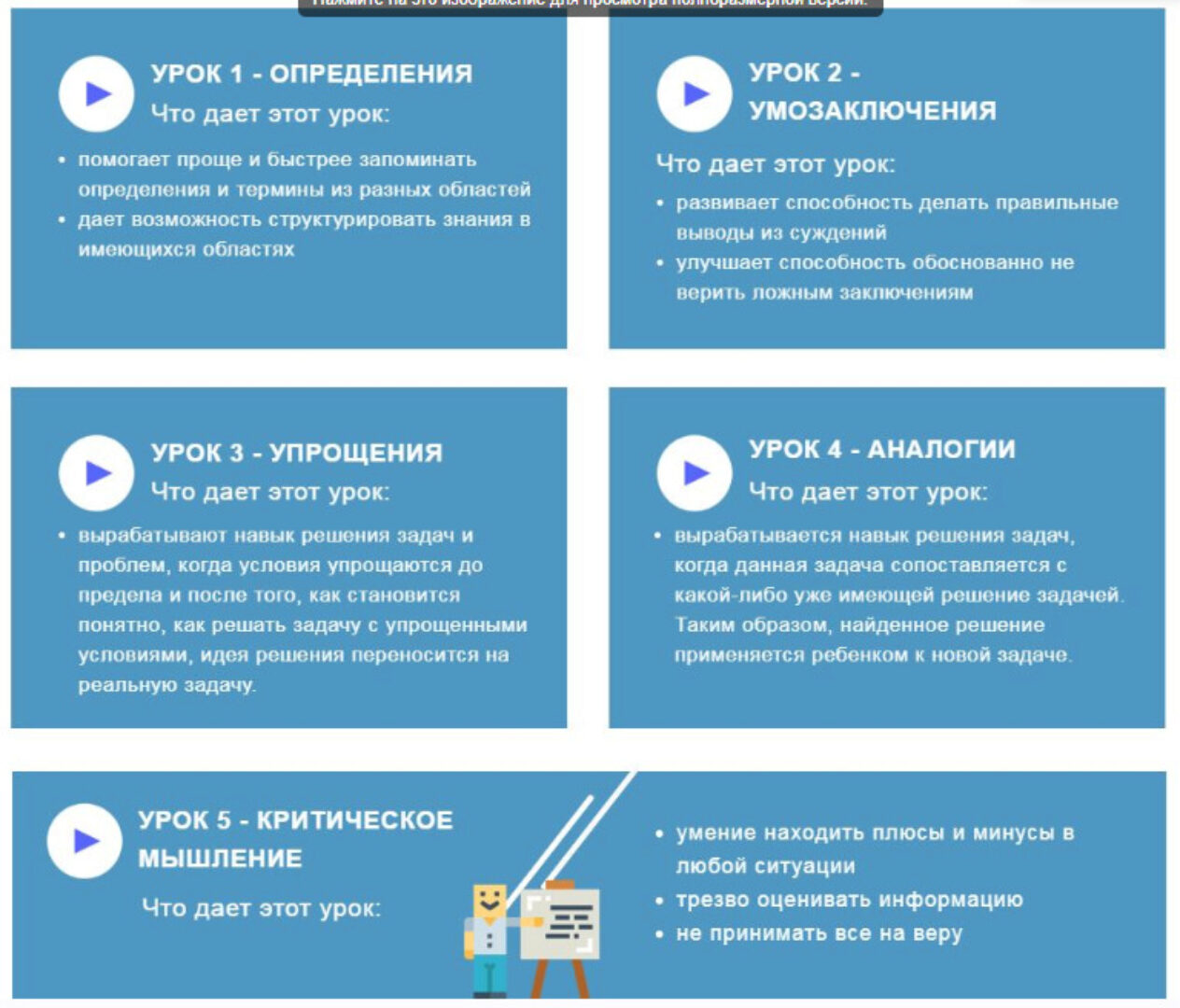 Онлайн-курс «Развитие логического мышления ребенка». Для детей 9-12 лет (Шамиль и Искандер Ахмадуллины)