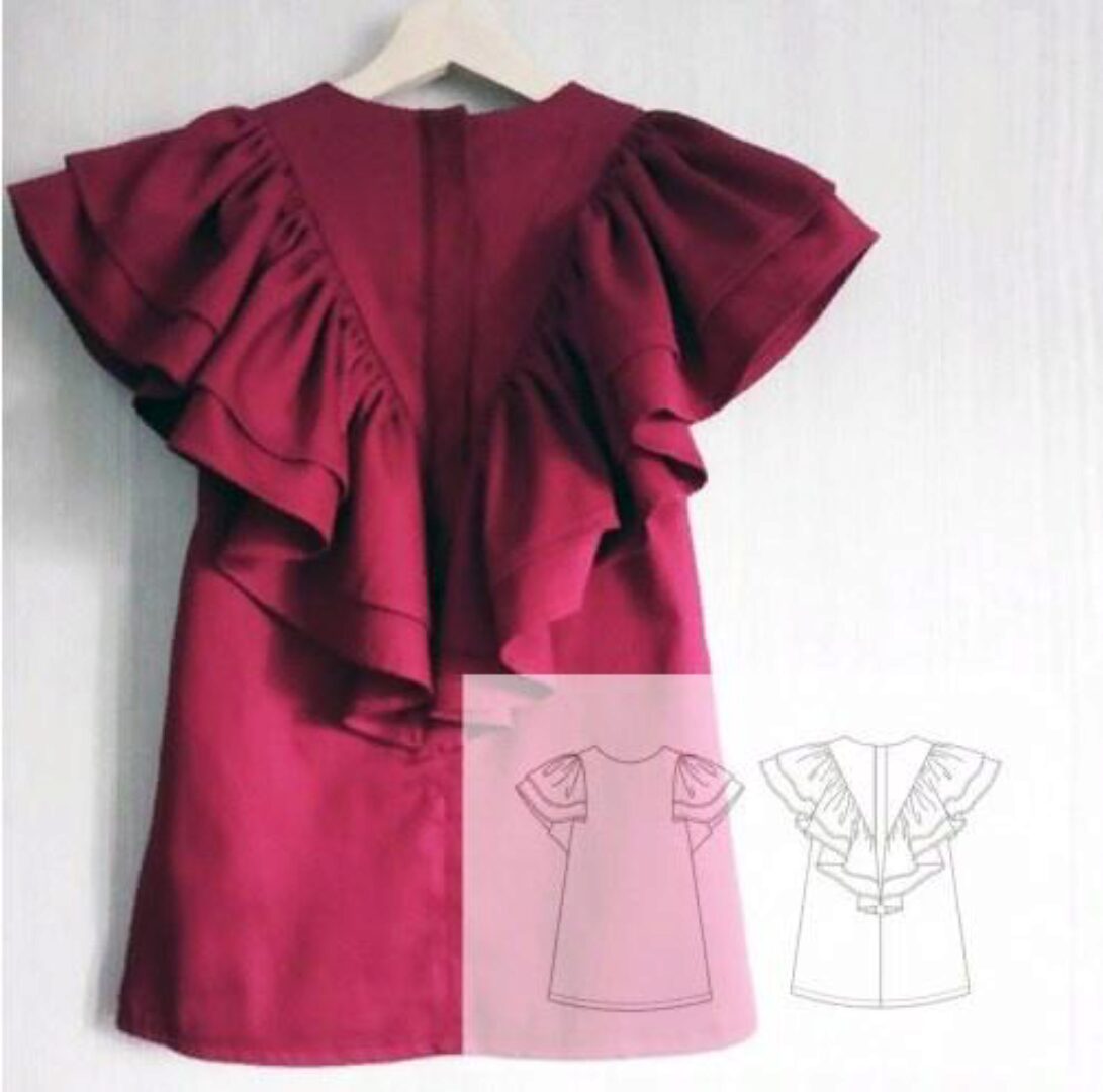 Платье «Ангел». Размер 80-128 (Катя Мхитарян)