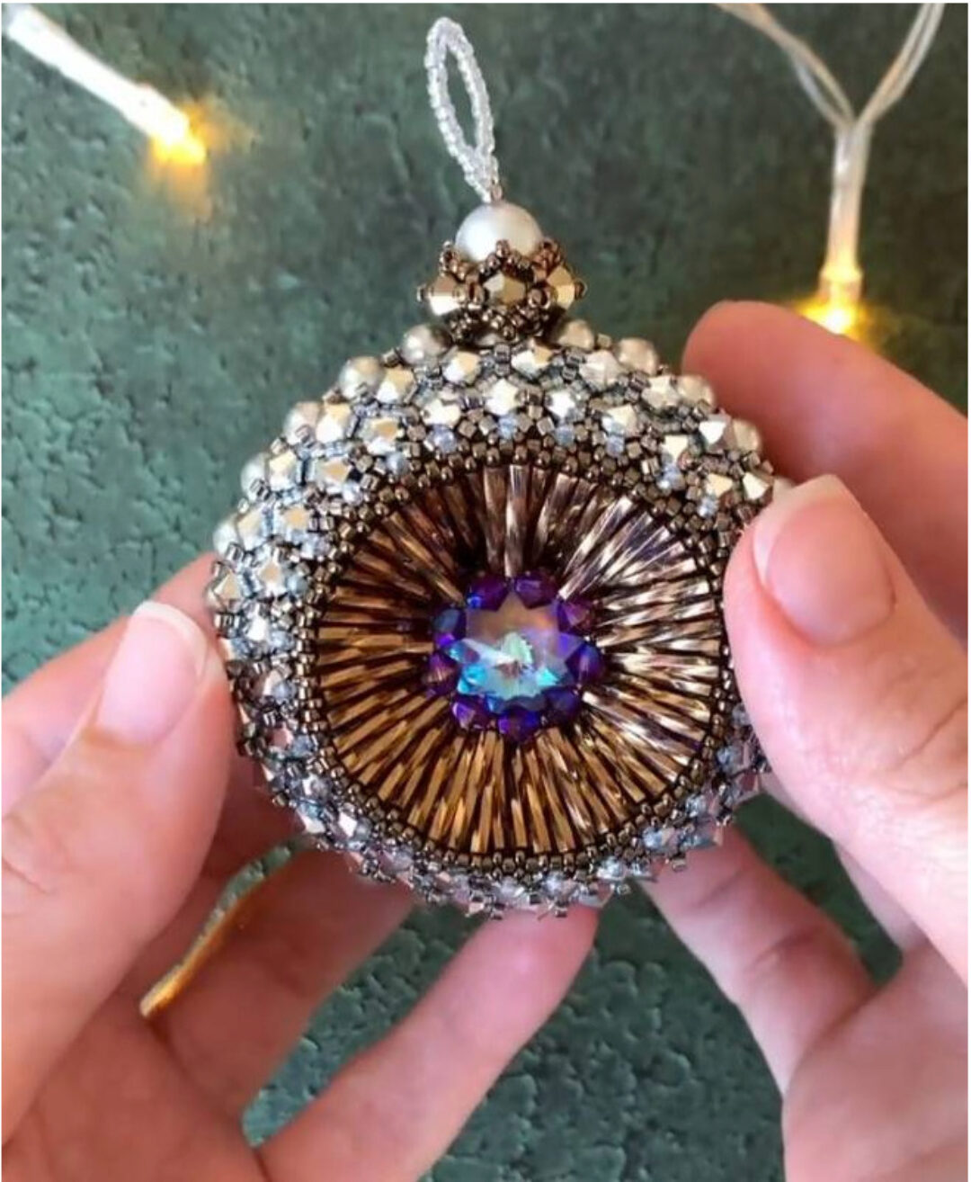 Мастер-класс по новогодней игрушке (Елена Шерстобитова)