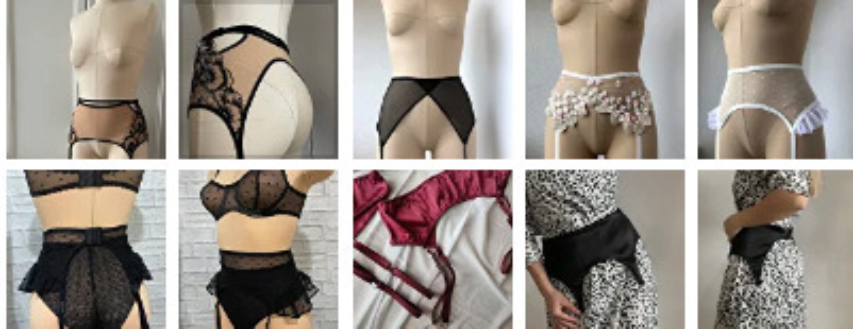 [atelierpattern] Поясы. 8 моделей поясов для чулок и гартеров (Мария Панова)