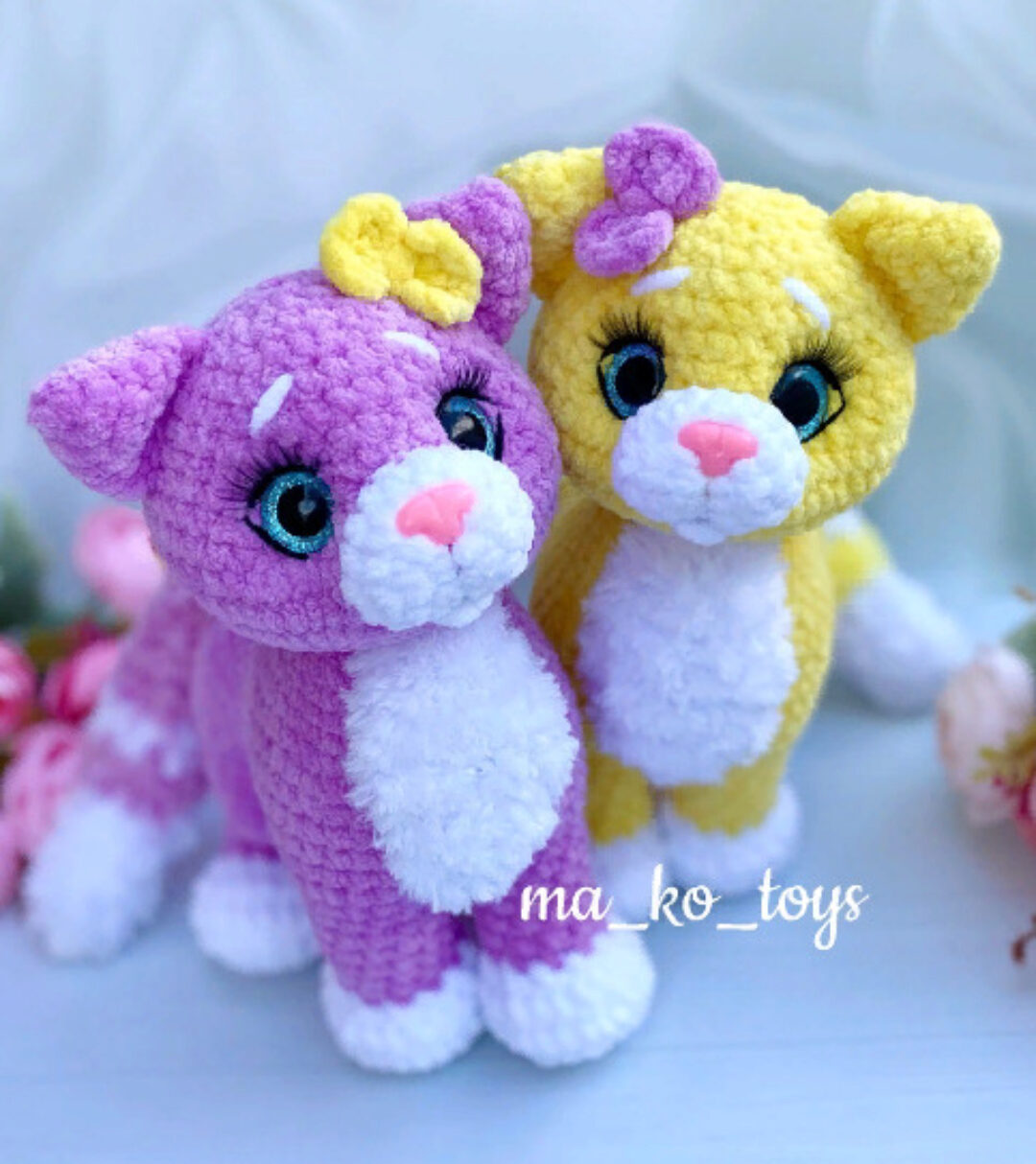 [ma_ko_toys] Весенние мурлыки (Мария Коновалова)