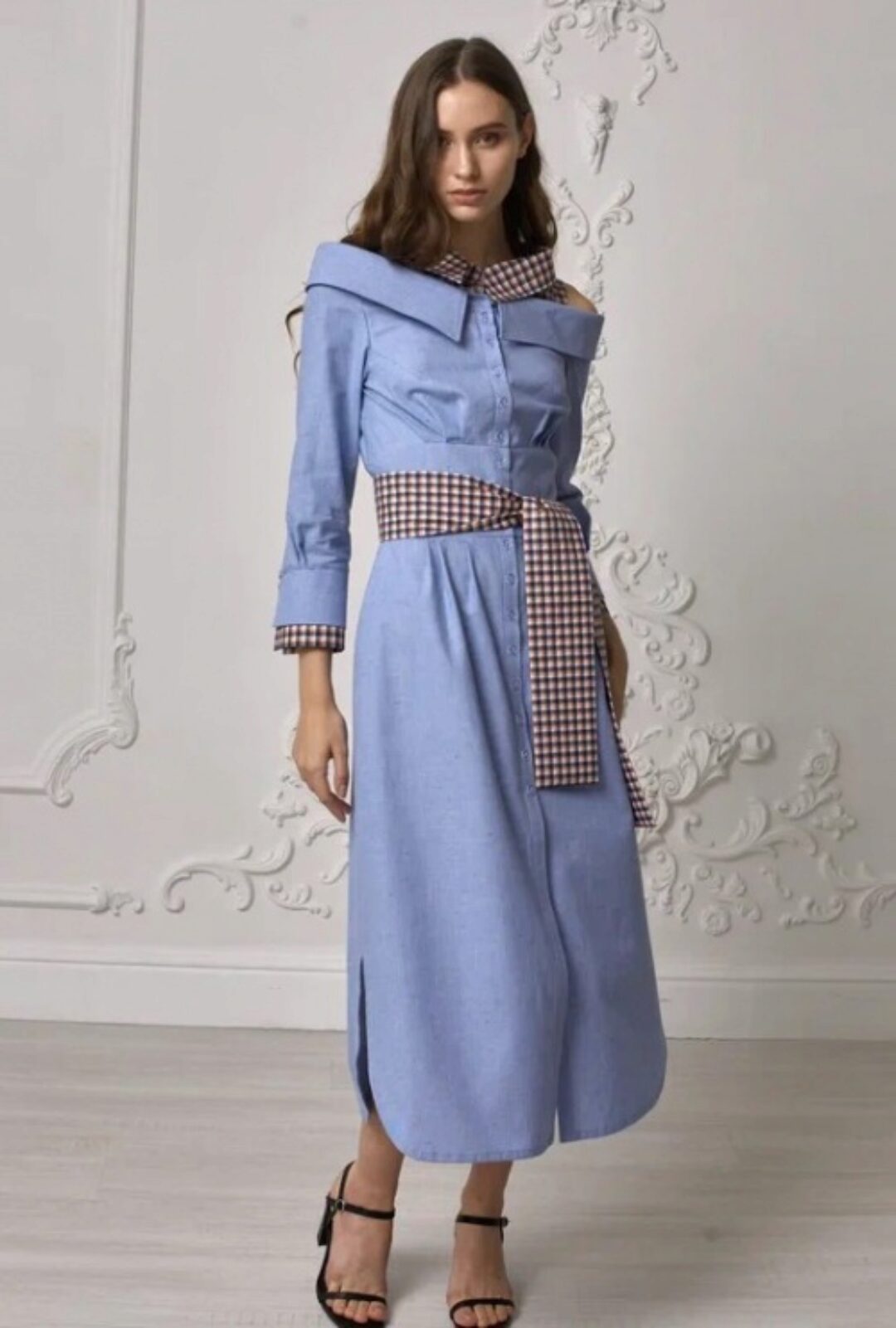 [patterneasy] Выкройка платья «Тесса». Размерный ряд 42-52, рост 164, рост 170