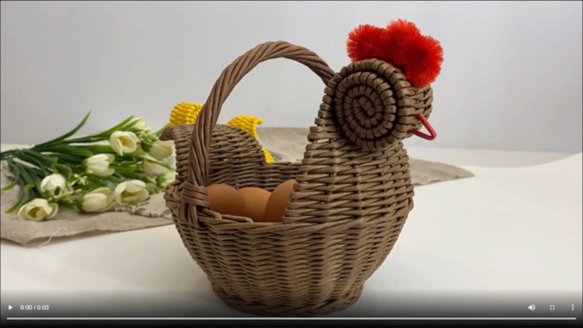 [Loza school] Пасхальная курочка (Татьяна Юрова)