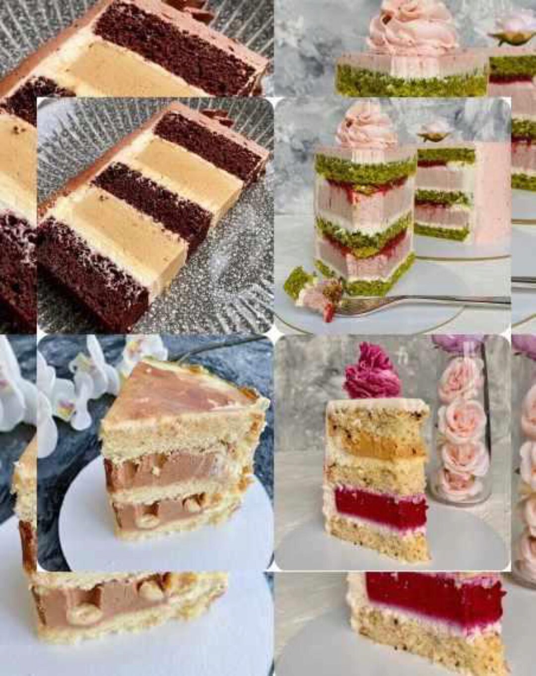 Масштабный сборник бисквитных тортов. 4 торта от А до Я (buenocake)