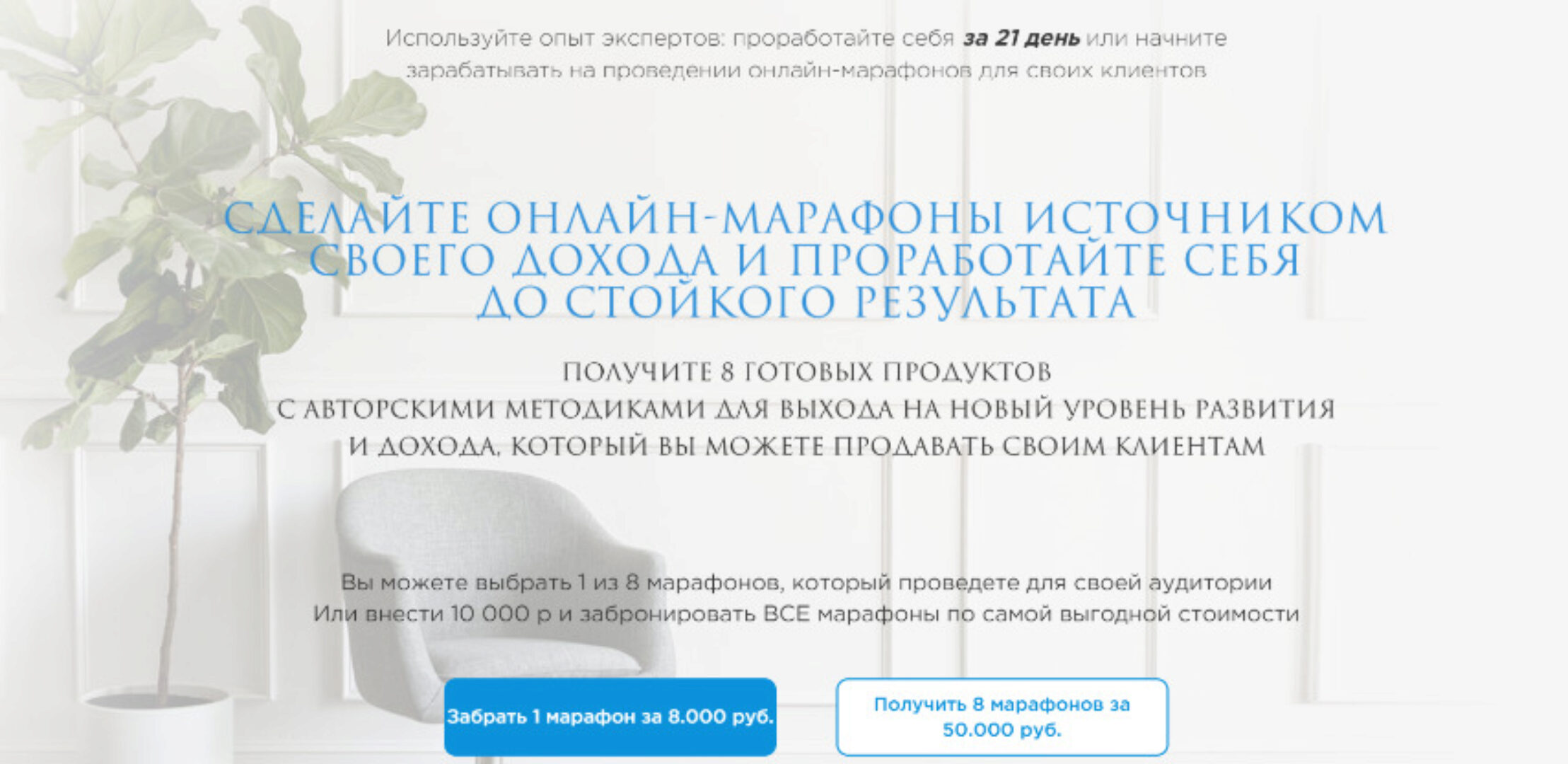 Марафоны франшиз по методу PWS (Елена Вайс)