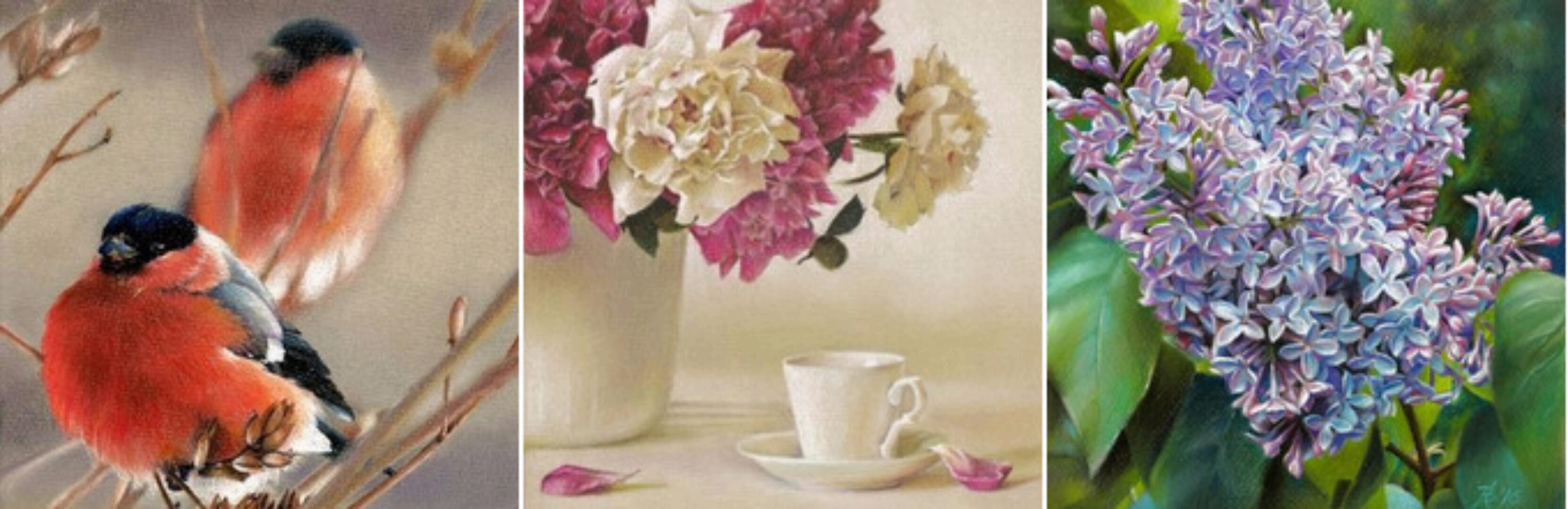 Сухая пастель для начинающих (Валерия Куликова)