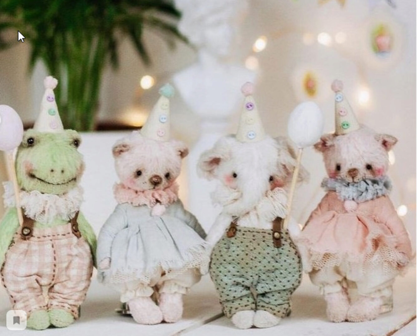 Мини тедди. Вариант 2 (Наталья Добудько)