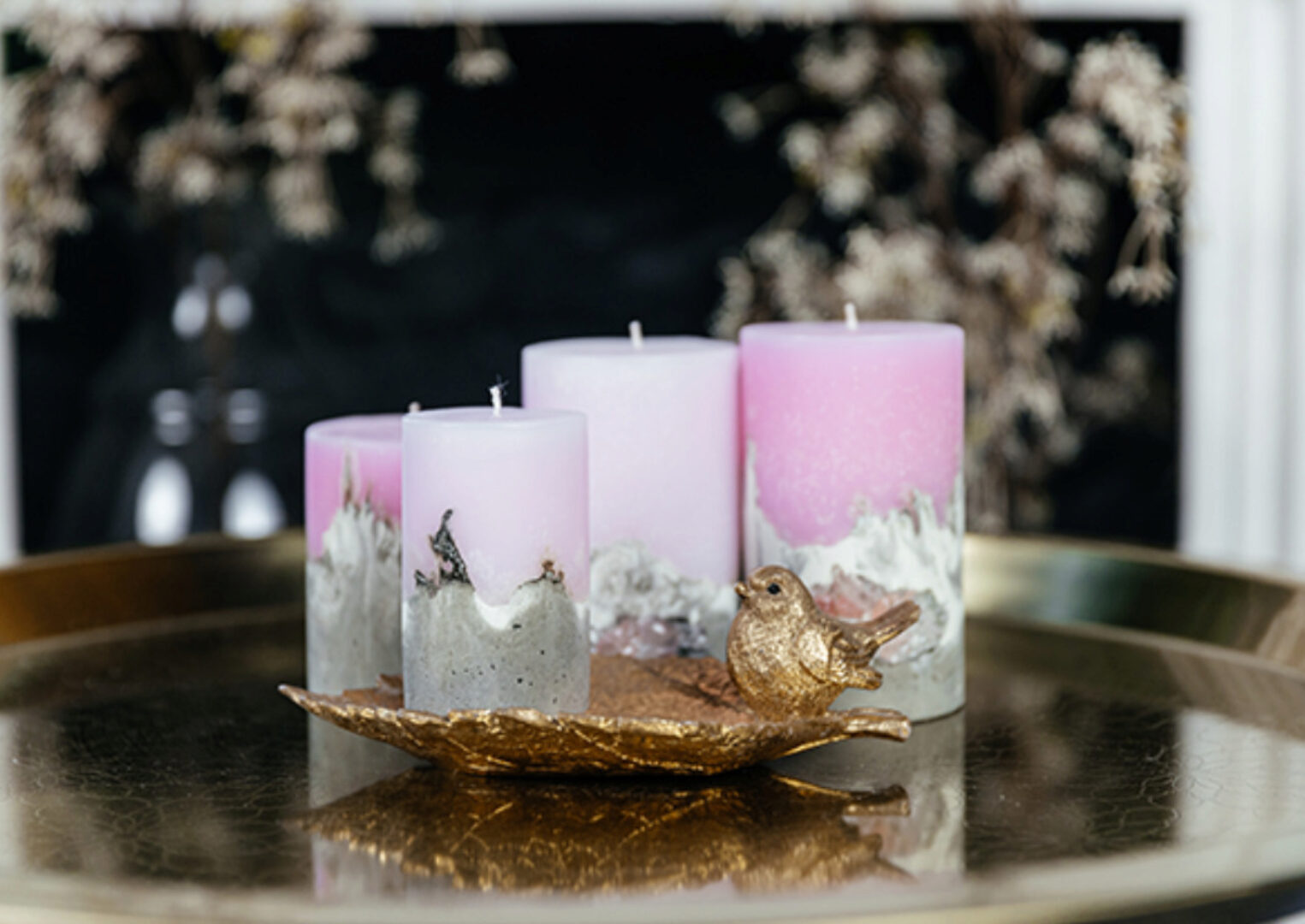 Курс по созданию бетонных свечей (Юлия Гарипова)