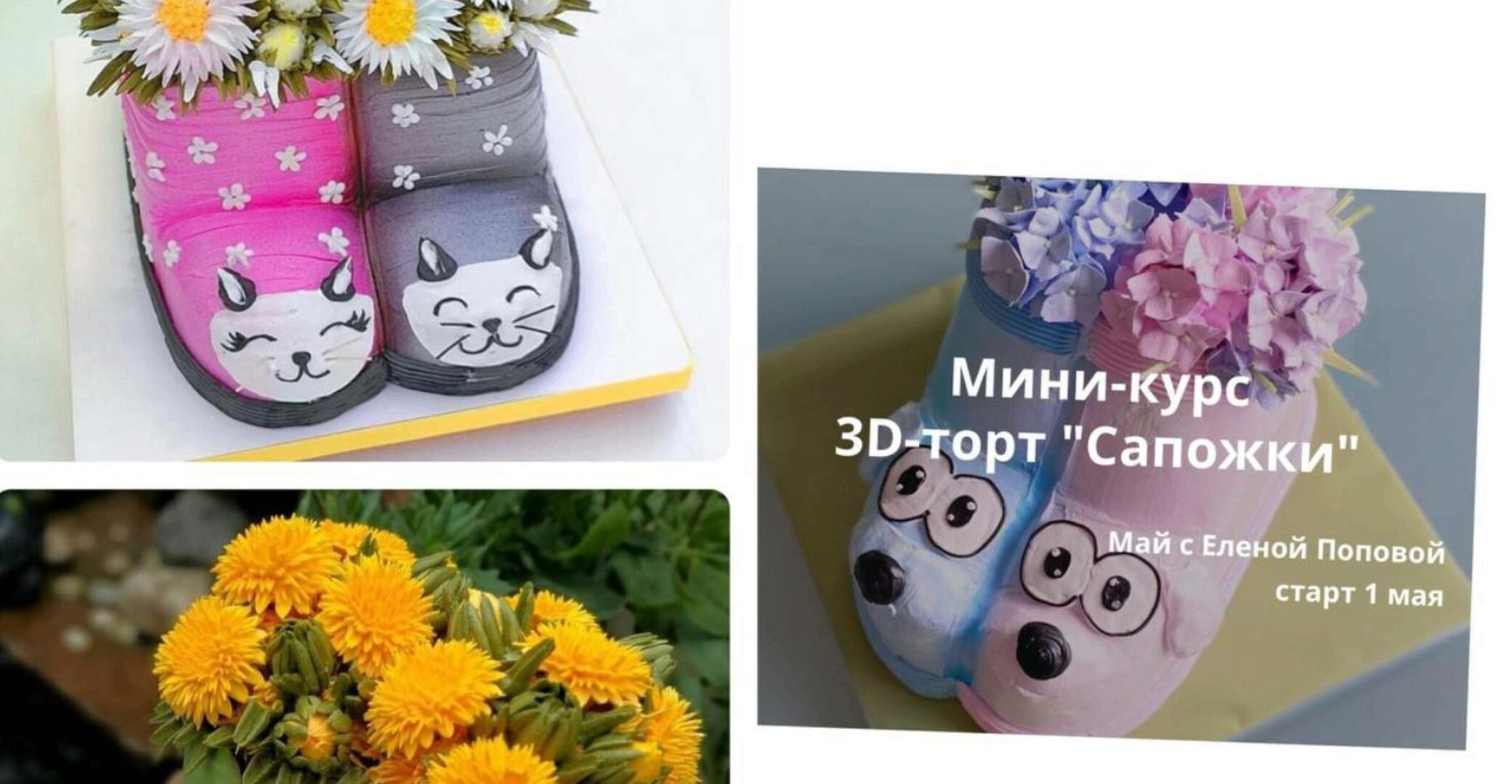 [elenapo11] 3D-торт Сапожки (Елена Попова)